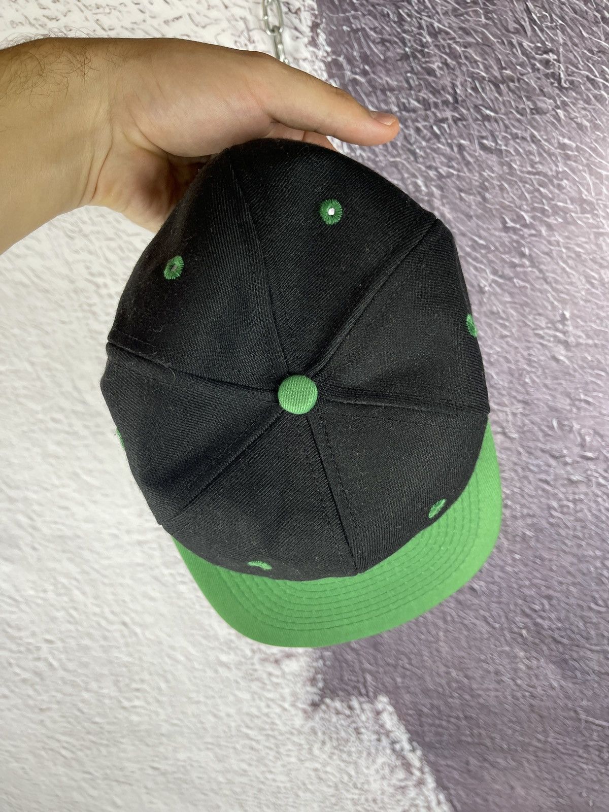 NHL Vintage Dallas Stars NHL made in USA cap size 7 1/8 Size ONE SIZE - 6 Thumbnail