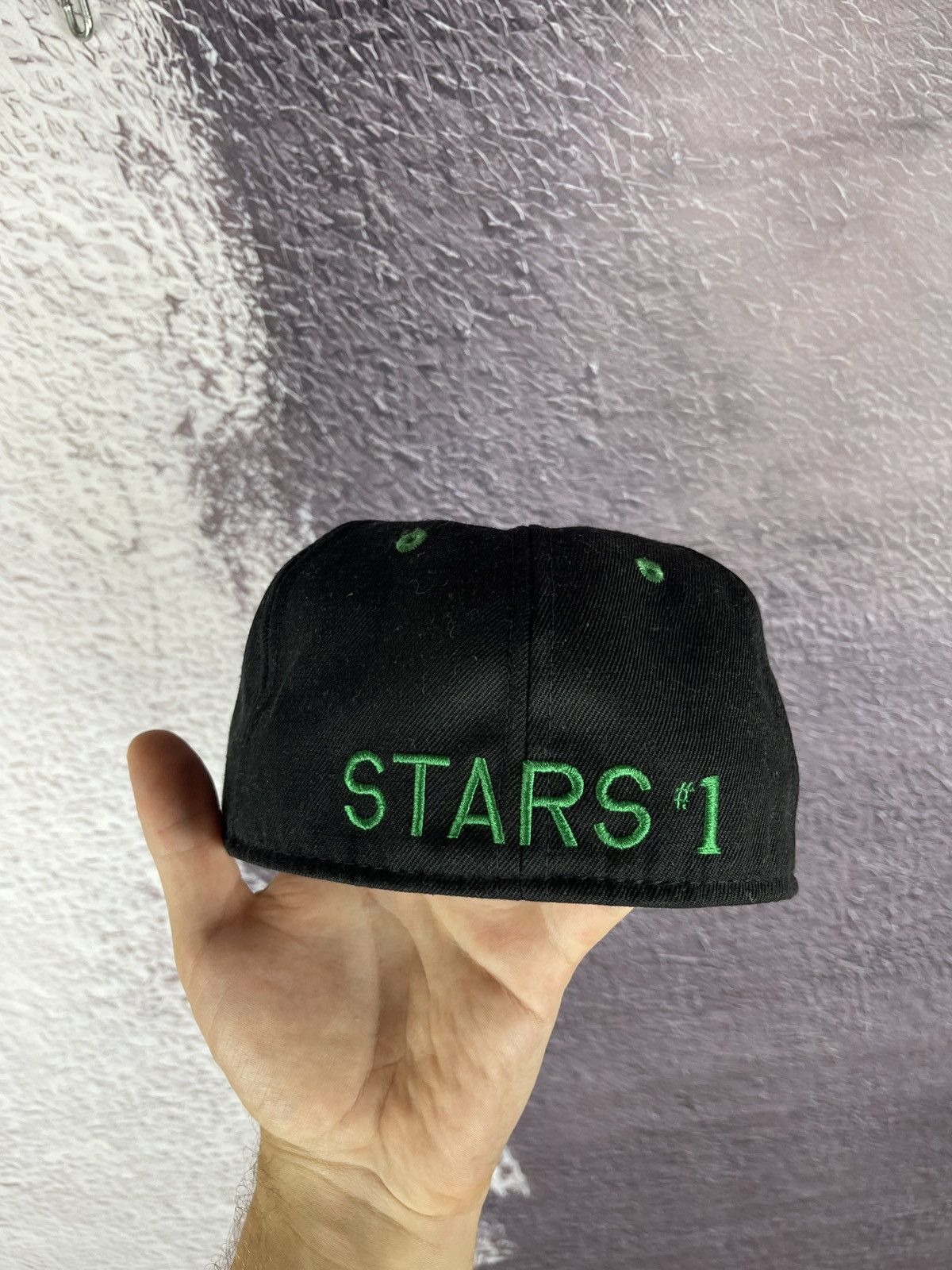 NHL Vintage Dallas Stars NHL made in USA cap size 7 1/8 Size ONE SIZE - 5 Thumbnail