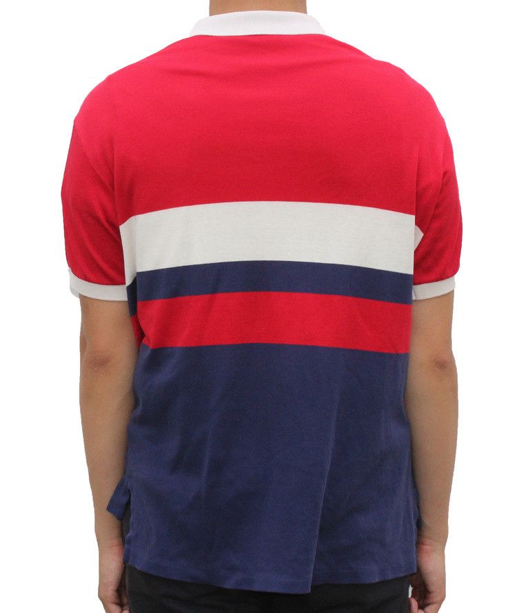 Vintage Polo Ralph Lauren Striped Polo Spelled Polo XXL