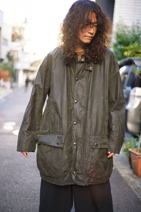 Barbour Mens Barbour Border Wax Jacket parkas waxed bombers | Grailed