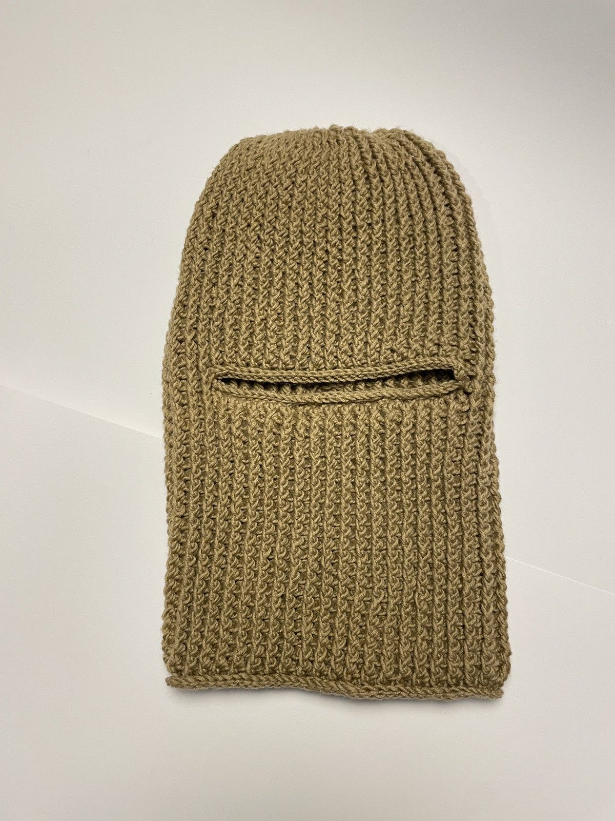 Handmade Knitted Wool Blend Balaclava Size ONE SIZE - 2 Thumbnail