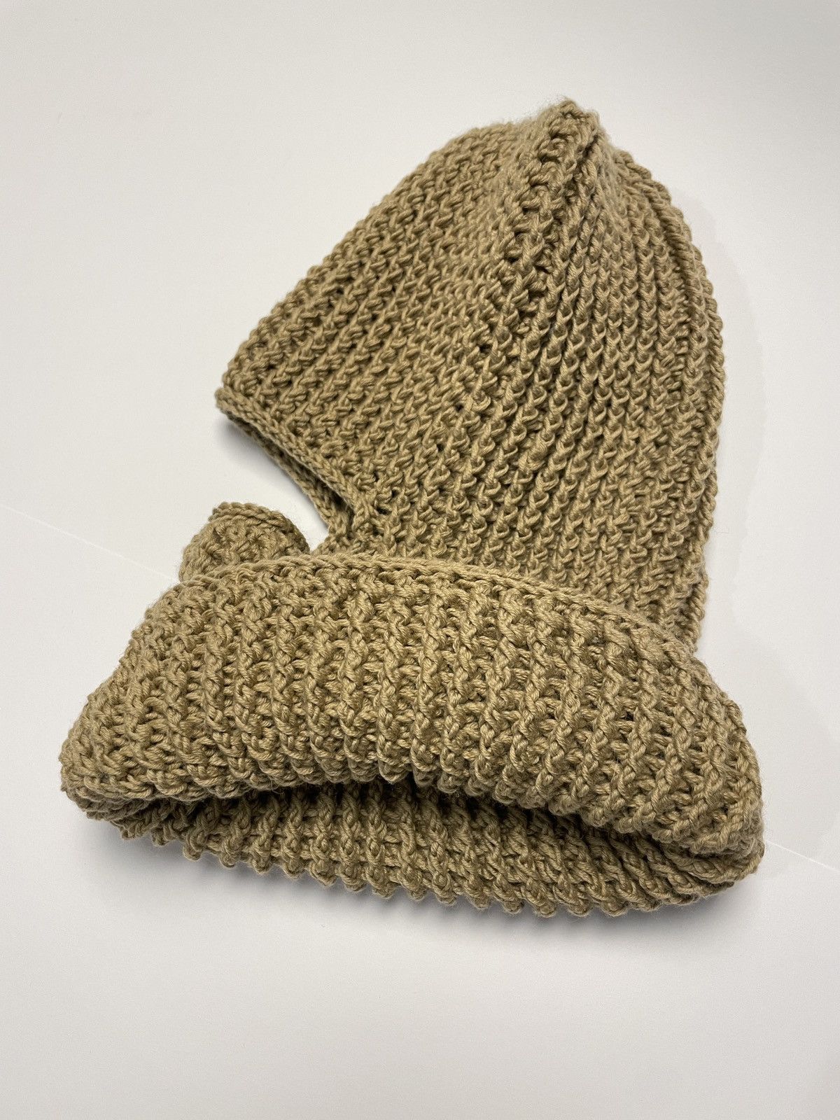 Handmade Knitted Wool Blend Balaclava Size ONE SIZE - 4 Thumbnail