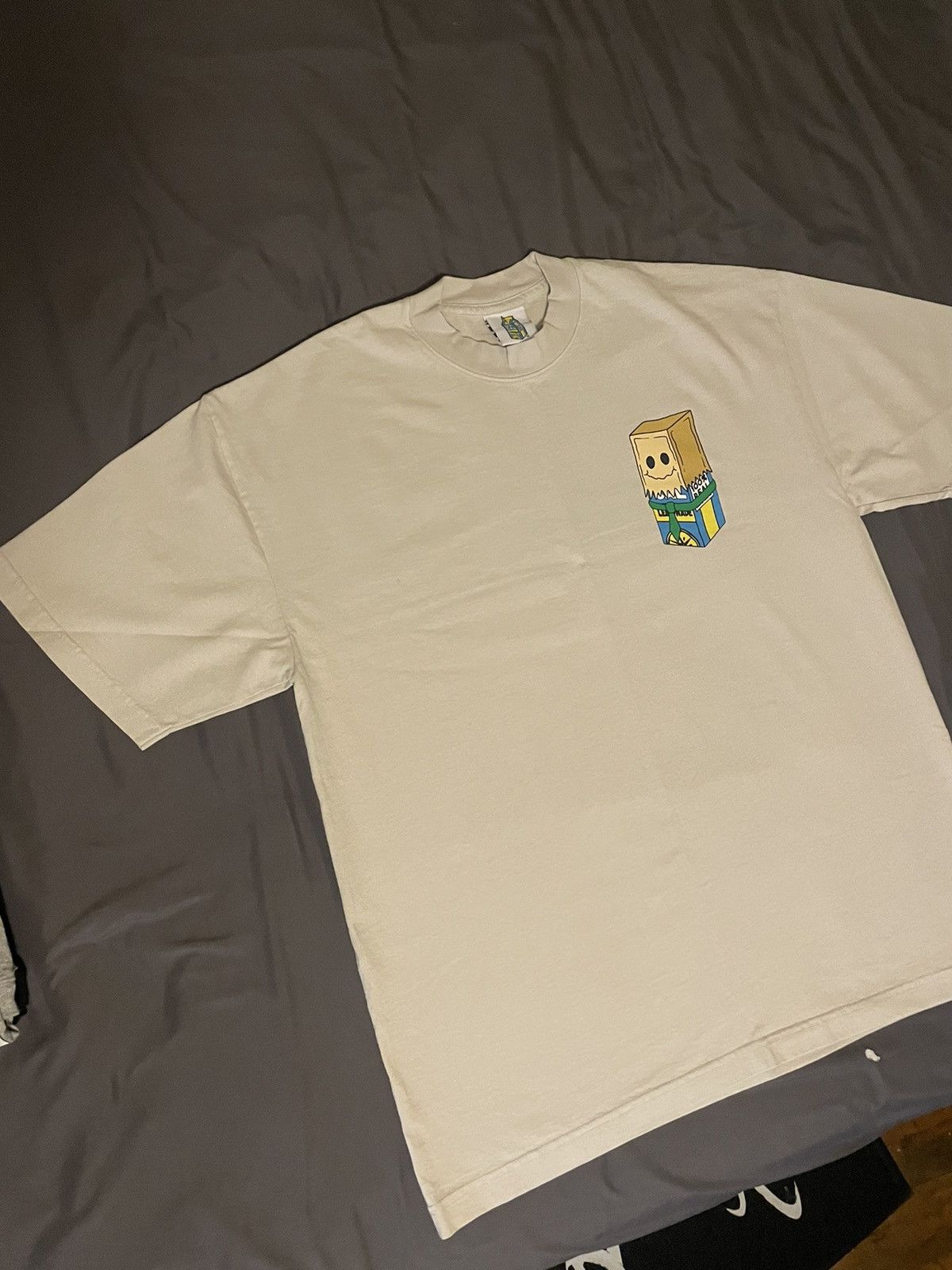 LYRICAL on sale LEMONADE Carton T-Shirt (Cream/Tan)C