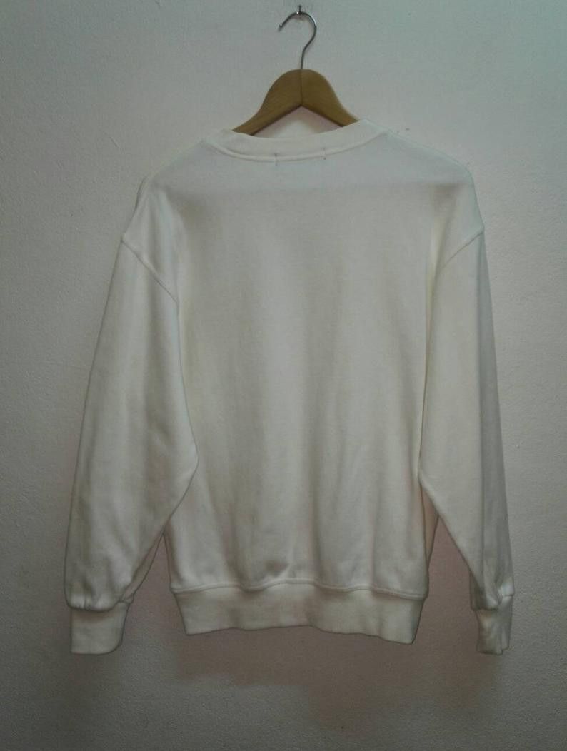 Valentino Vintage🔥 Rudolph Valentino Sweatshirt big logo Size US L / EU 52-54 / 3 - 3 Thumbnail