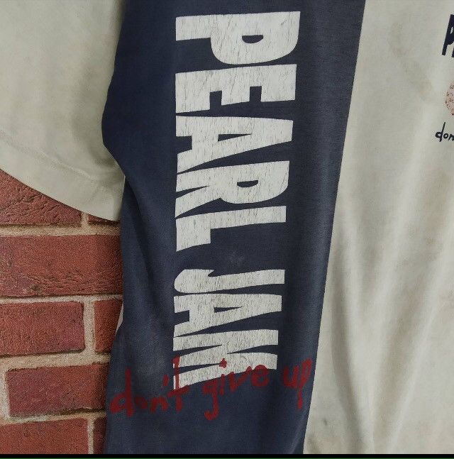 Band Tees Pearl Jam Don't Give Up Song Promo Grunge Band Eddie Vedder Size US M / EU 48-50 / 2 - 5 Thumbnail