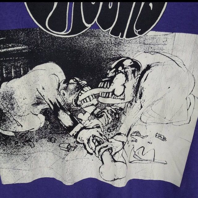 Band Tees × Vintage Vintage 90s Boneyard Big Image Artwork Skull Metal Promo Size US L / EU 52-54 / 3 - 4 Thumbnail