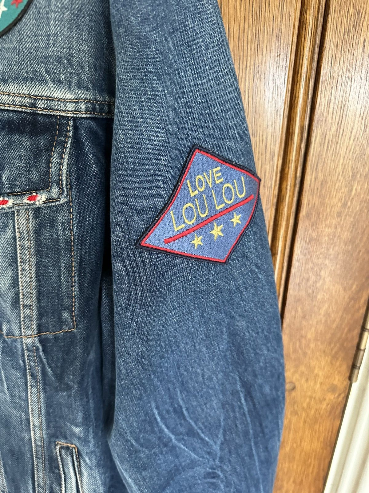 Saint Laurent Paris $1790 Saint Laurent patches washed denim jacket GRAIL Size US M / EU 48-50 / 2 - 19 Thumbnail