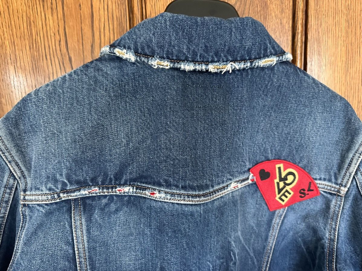 Saint Laurent Paris $1790 Saint Laurent patches washed denim jacket GRAIL Size US M / EU 48-50 / 2 - 25 Thumbnail