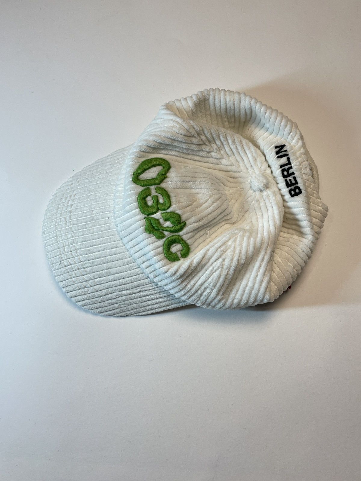 032c 032c Glitch Logo Cord Cap in White Size ONE SIZE - 3 Thumbnail