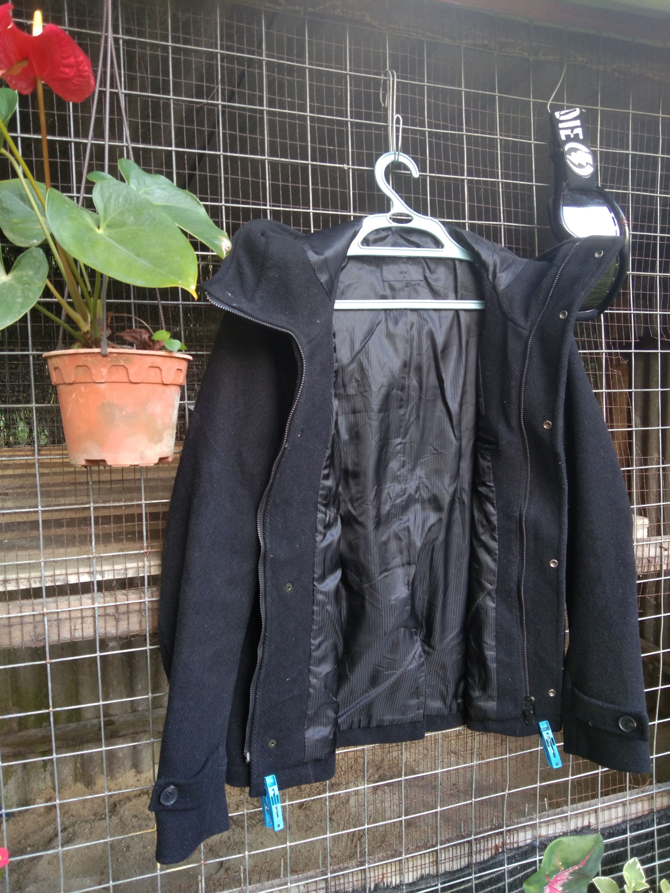 Designer × HARE HARE WOOL BLEND DUFFLE COAT Size US M / EU 48-50 / 2 - 8 Thumbnail