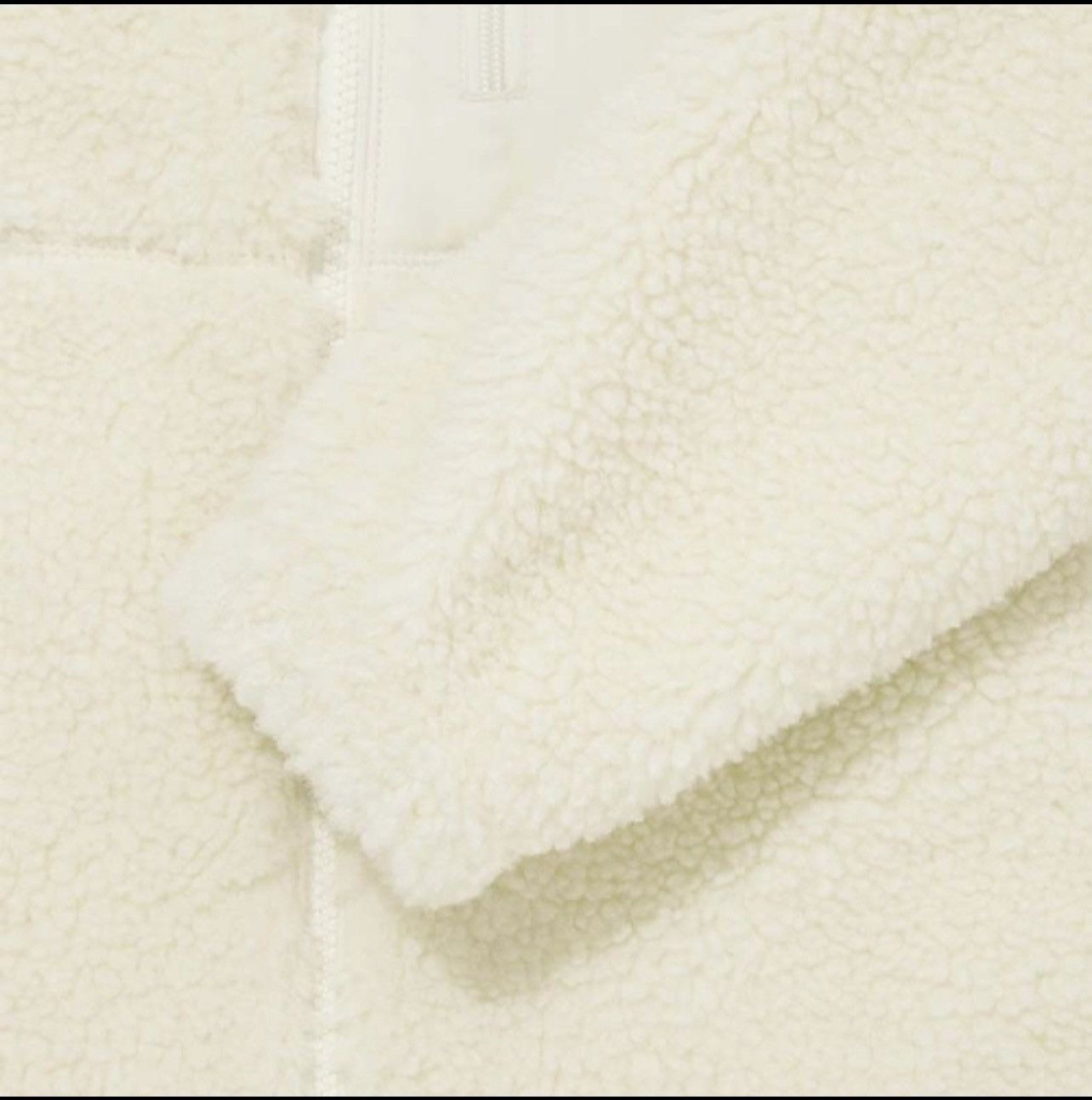 The North Face TNF LOGO POCKET Fleece Jacket Cream Size US M / EU 48-50 / 2 - 6 Thumbnail