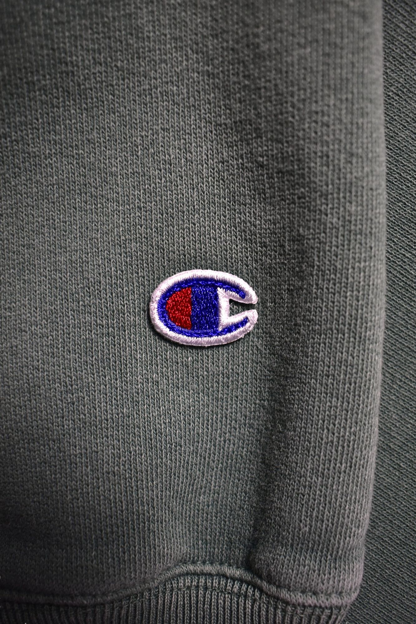 Champion Champion Green Hoodie Sweatshirt Size US M / EU 48-50 / 2 - 2 Thumbnail