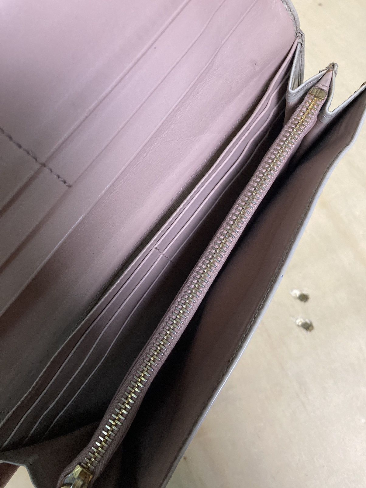 Prada Vintage Prada Patent Leather Long Wallet Size ONE SIZE - 11 Thumbnail