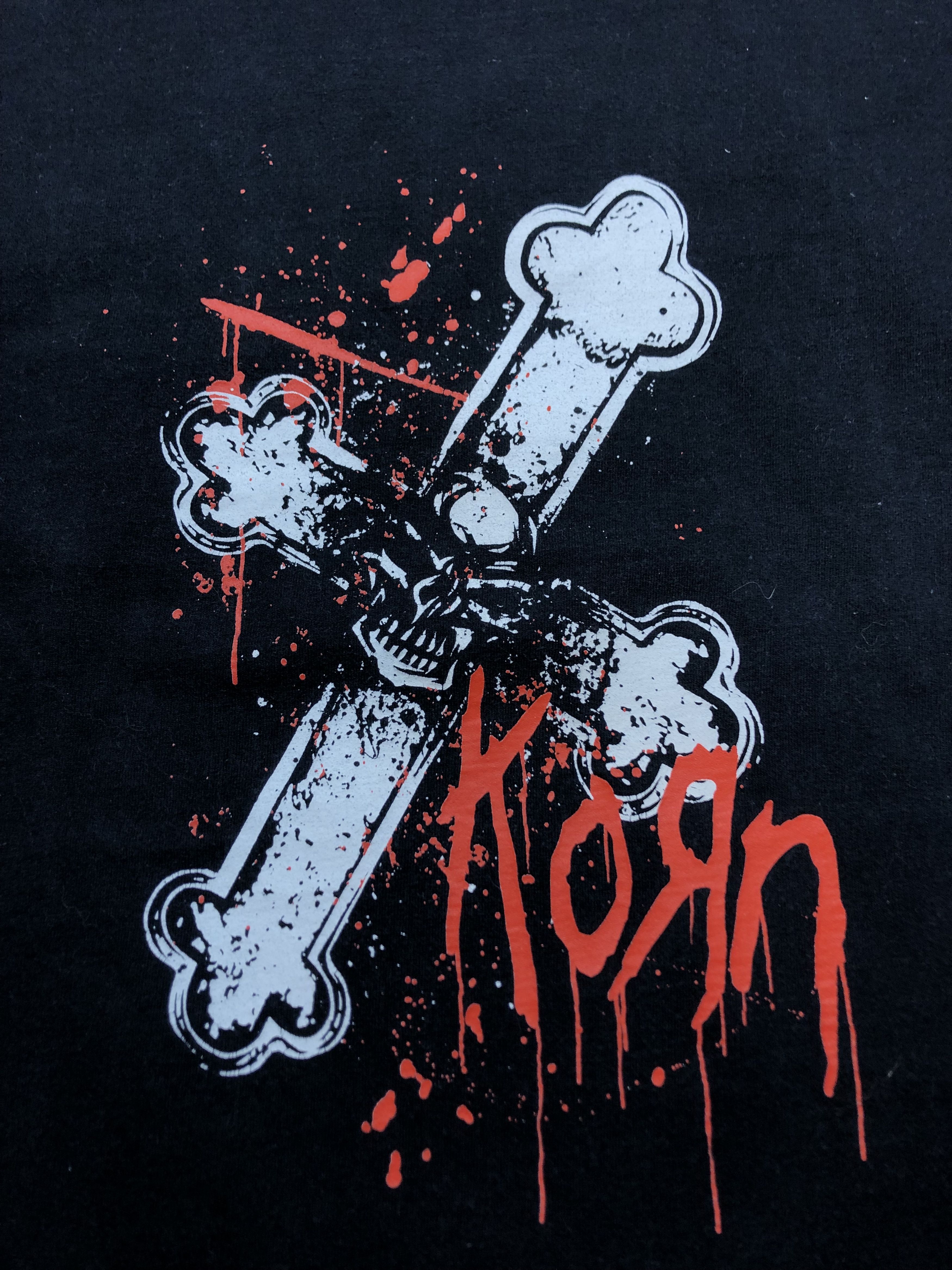 Band Tees × Vintage Vintage Korn Shirt Band Rare Tee Y2K Hype Drill Size US XXL / EU 58 / 5 - 3 Thumbnail