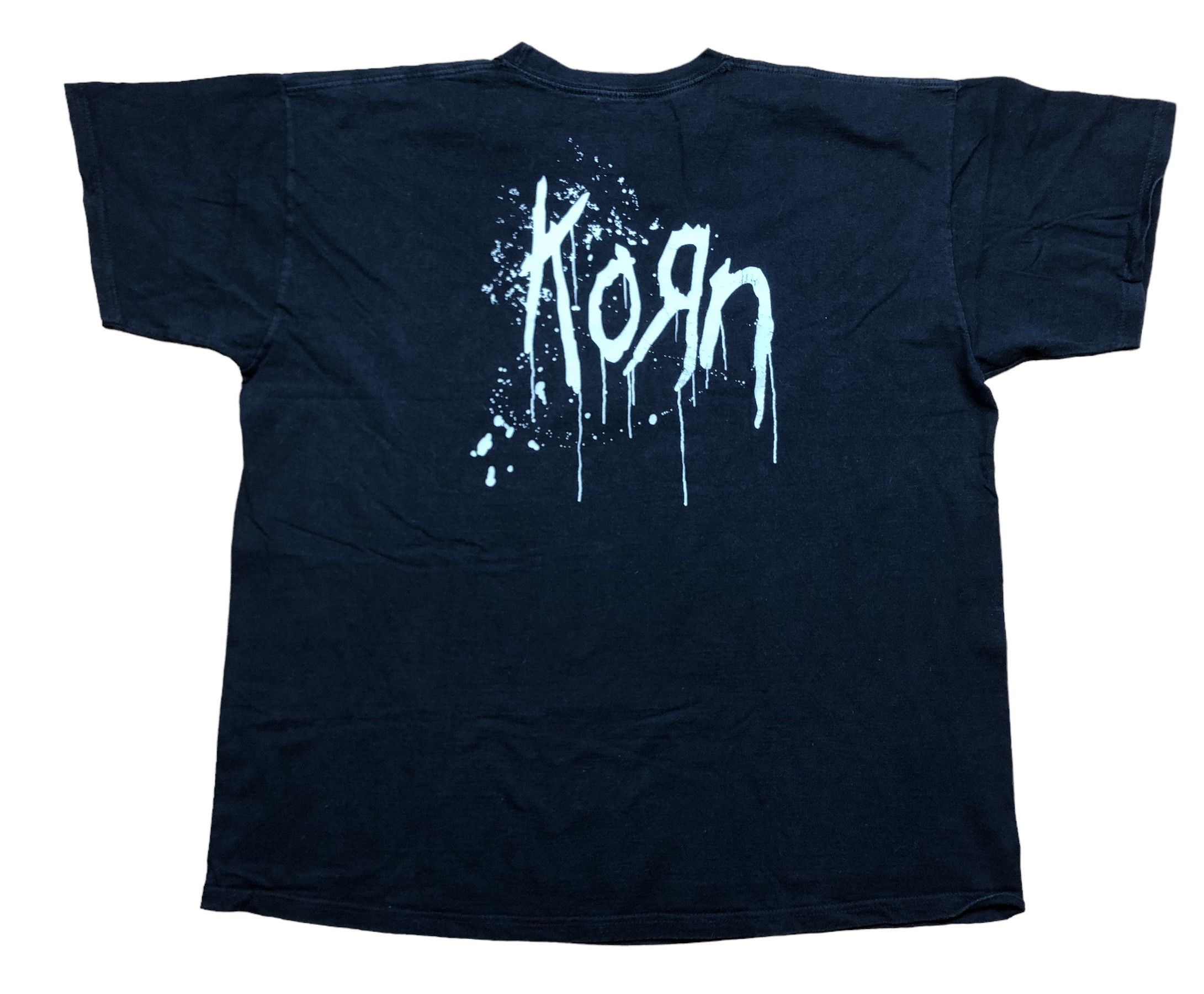 Band Tees × Vintage Vintage Korn Shirt Band Rare Tee Y2K Hype Drill Size US XXL / EU 58 / 5 - 2 Thumbnail