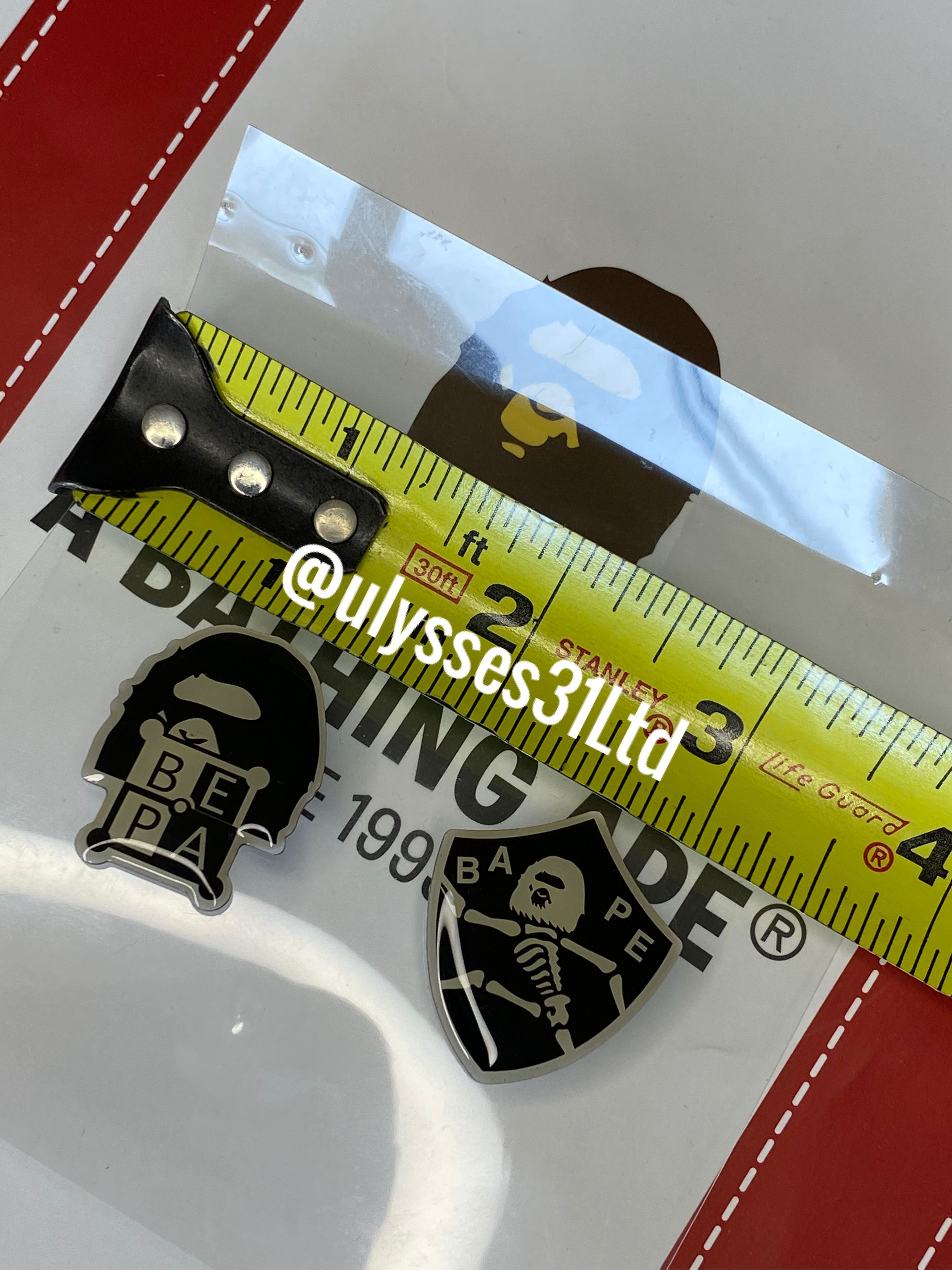 Bape Bape Badge Pin Set Size ONE SIZE - 6 Thumbnail