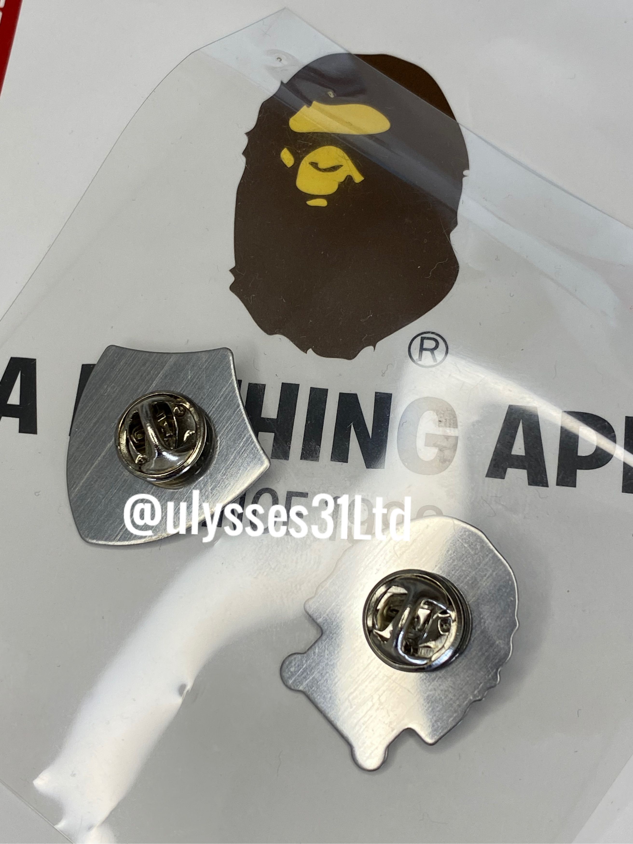 Bape Bape Badge Pin Set Size ONE SIZE - 5 Thumbnail