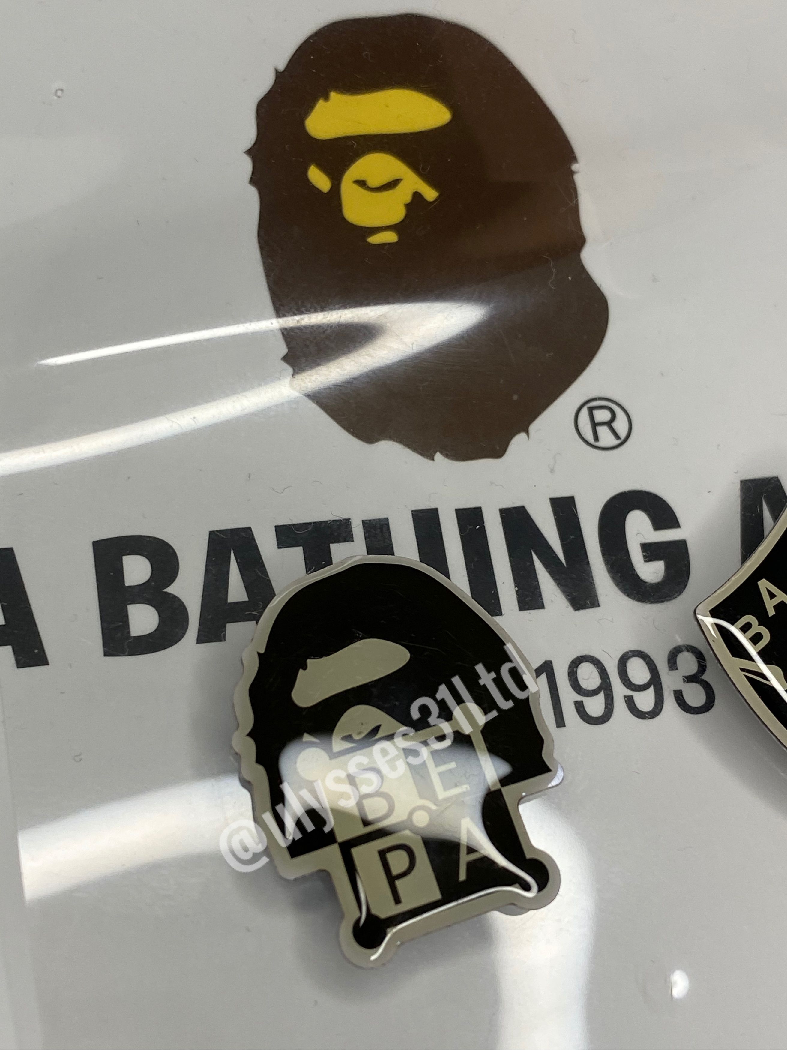 Bape Bape Badge Pin Set Size ONE SIZE - 4 Thumbnail
