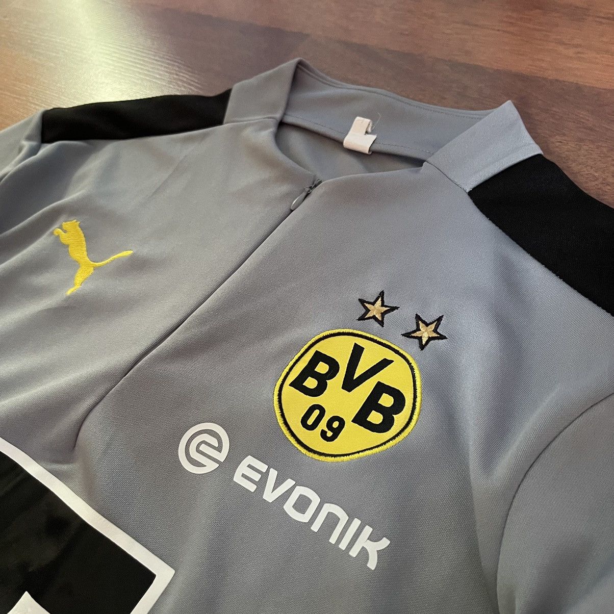 Puma BORUSSIA DORTMUND PUMA FOOTBALL SOCCER TRAINING TRACK SUIT Size US M / EU 48-50 / 2 - 6 Thumbnail