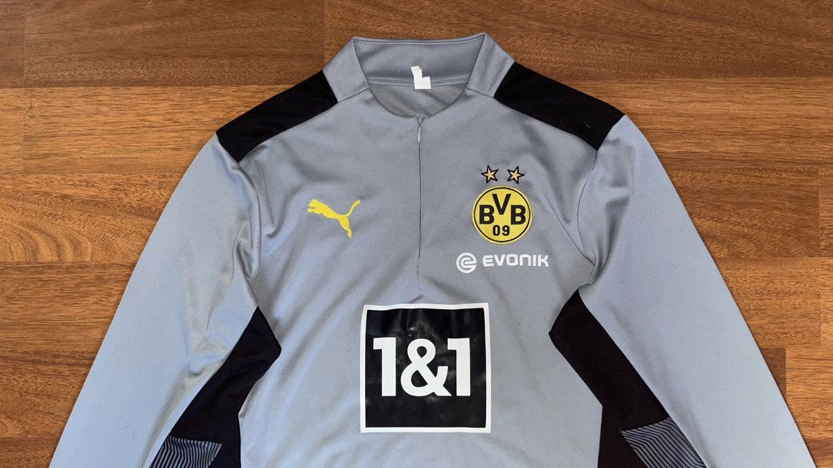 Puma BORUSSIA DORTMUND PUMA FOOTBALL SOCCER TRAINING TRACK SUIT Size US M / EU 48-50 / 2 - 2 Thumbnail
