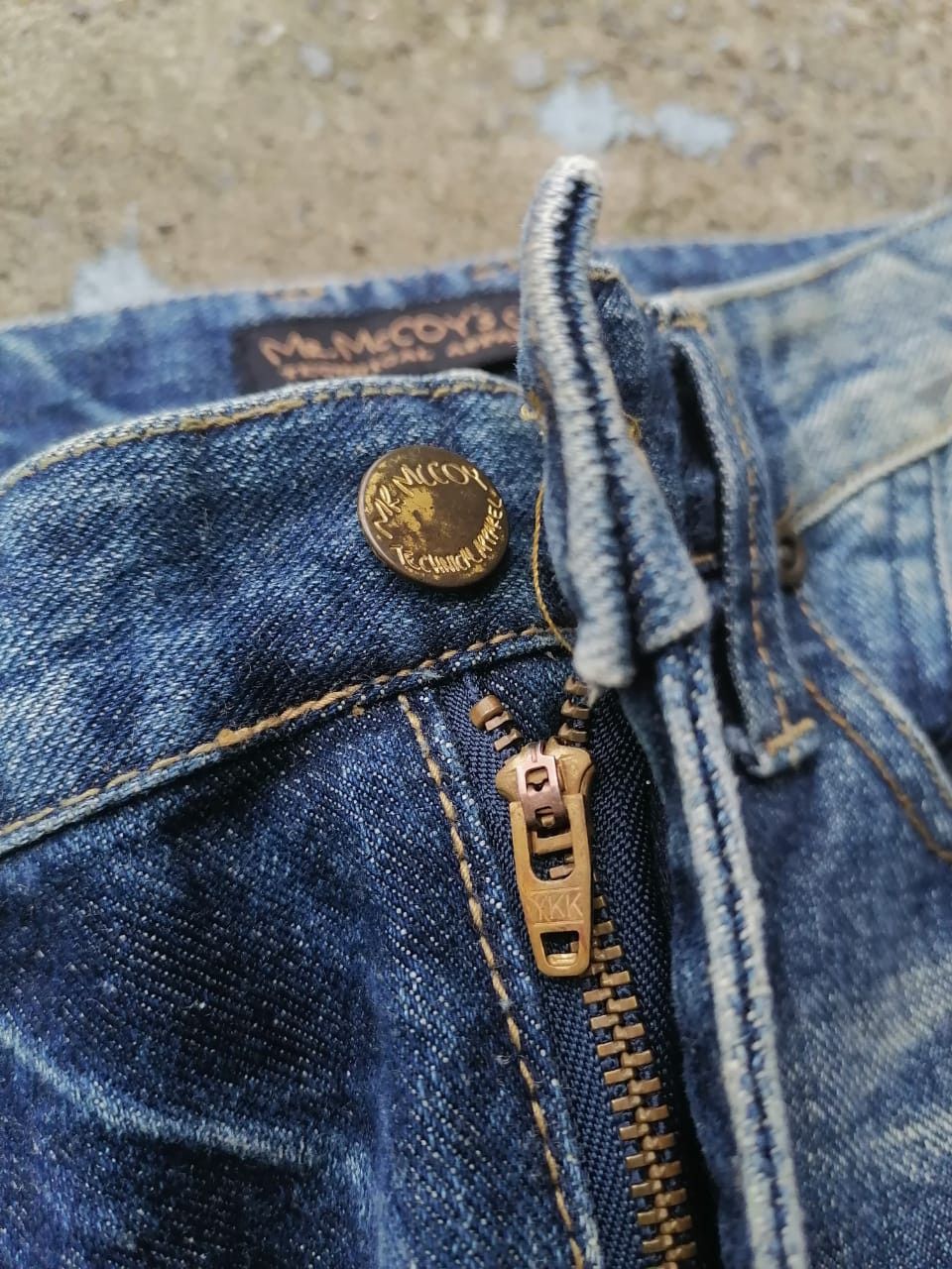 Designer Mr McCoy Distressed Denim Jeans Size US 32 / EU 48 - 3 Thumbnail