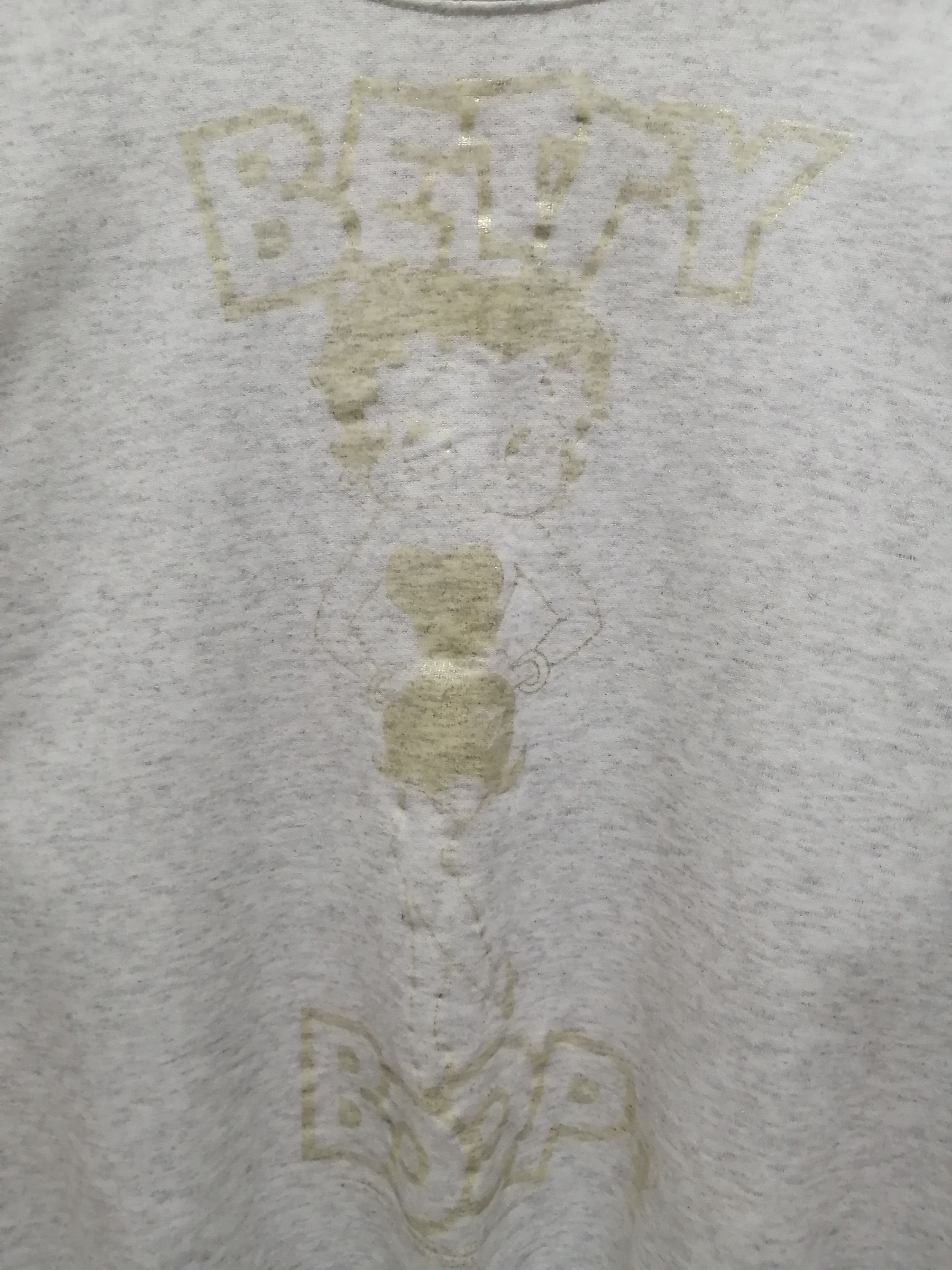 Vintage Vintage BETTY BOOP Spell Out Sweatshirt Size US L / EU 52-54 / 3 - 5 Thumbnail