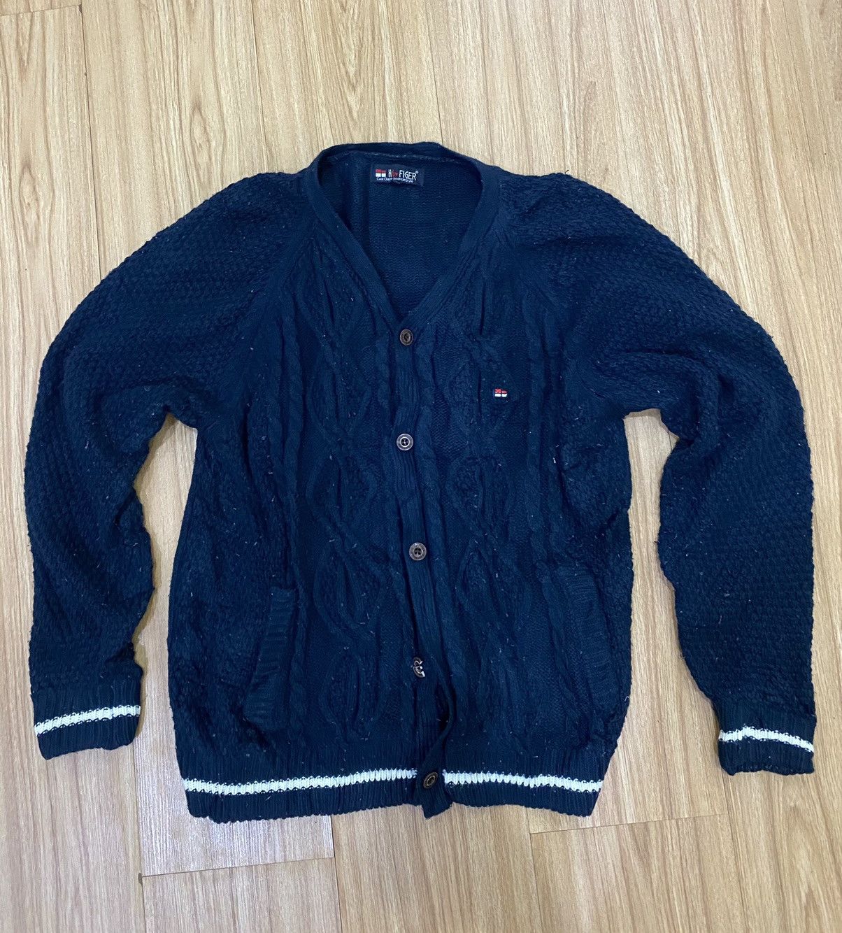 Other × Tommy Hilfiger Cool Classic American Style Knitwear H by Figer Size US L / EU 52-54 / 3 - 2 Thumbnail