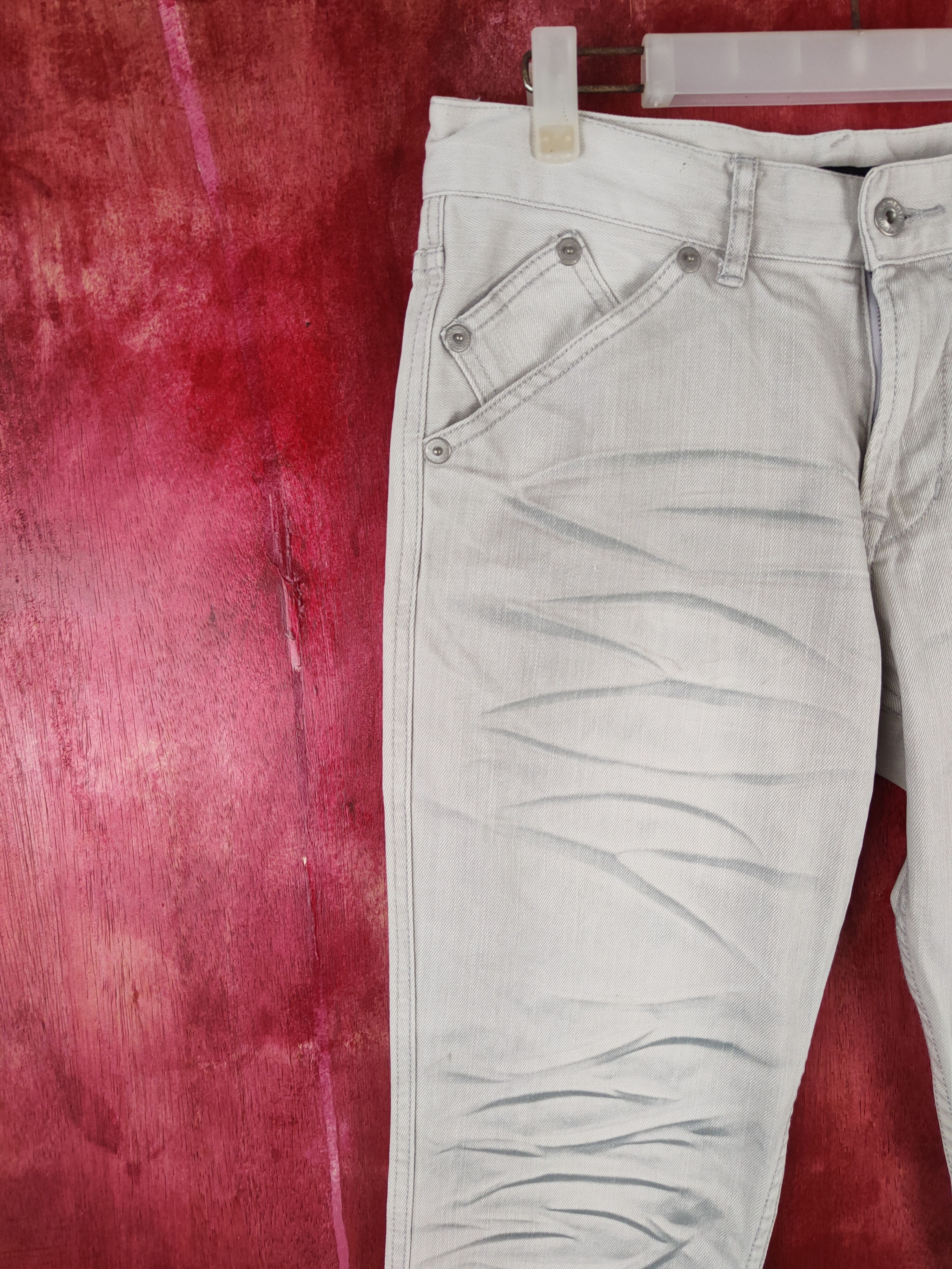 semanticdesign Semantic Design faded stripe Jeans pants #S659 Size 30" / US 8 / IT 44 - 3 Thumbnail