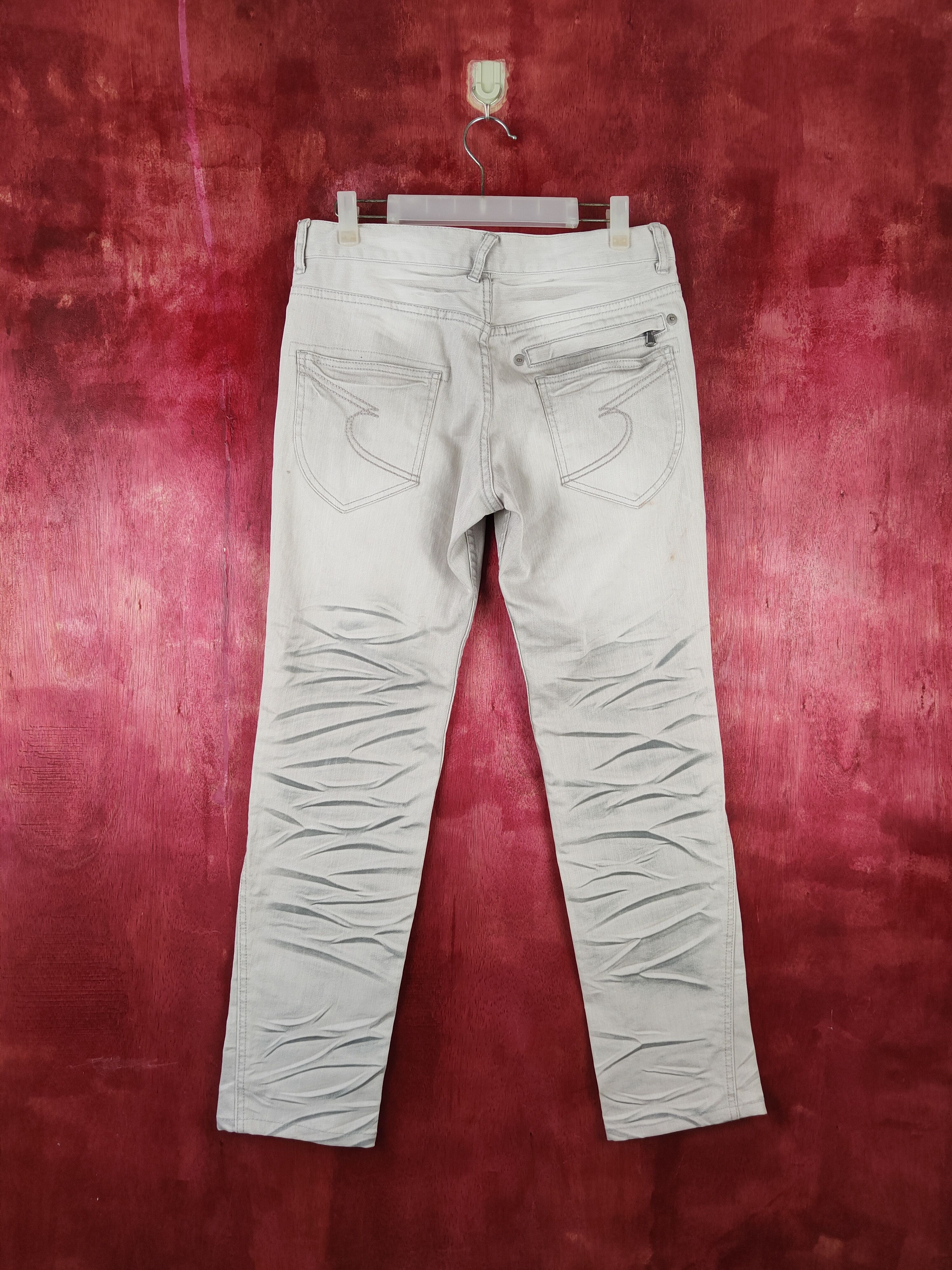 semanticdesign Semantic Design faded stripe Jeans pants #S659 Size 30" / US 8 / IT 44 - 7 Thumbnail