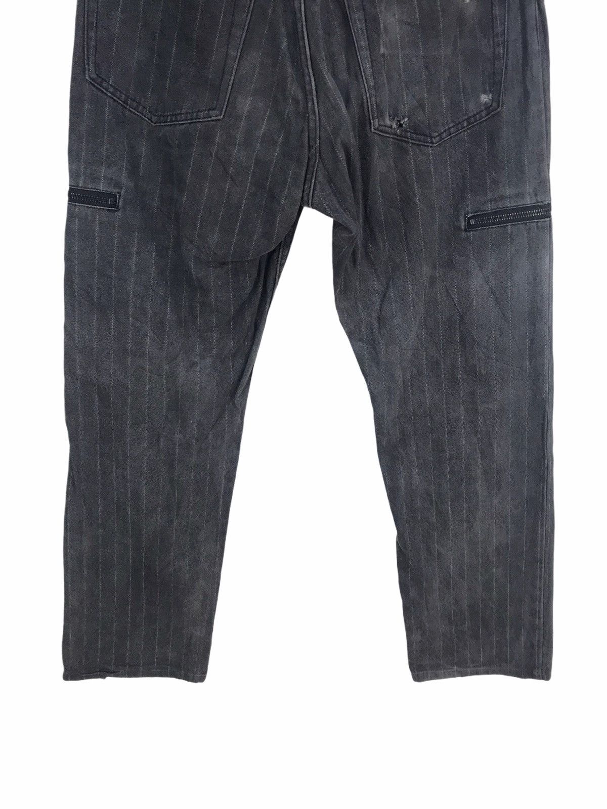 PPFM PPFM Pin Striped Cargo Denim Jeans Size US 30 / EU 46 - 6 Thumbnail