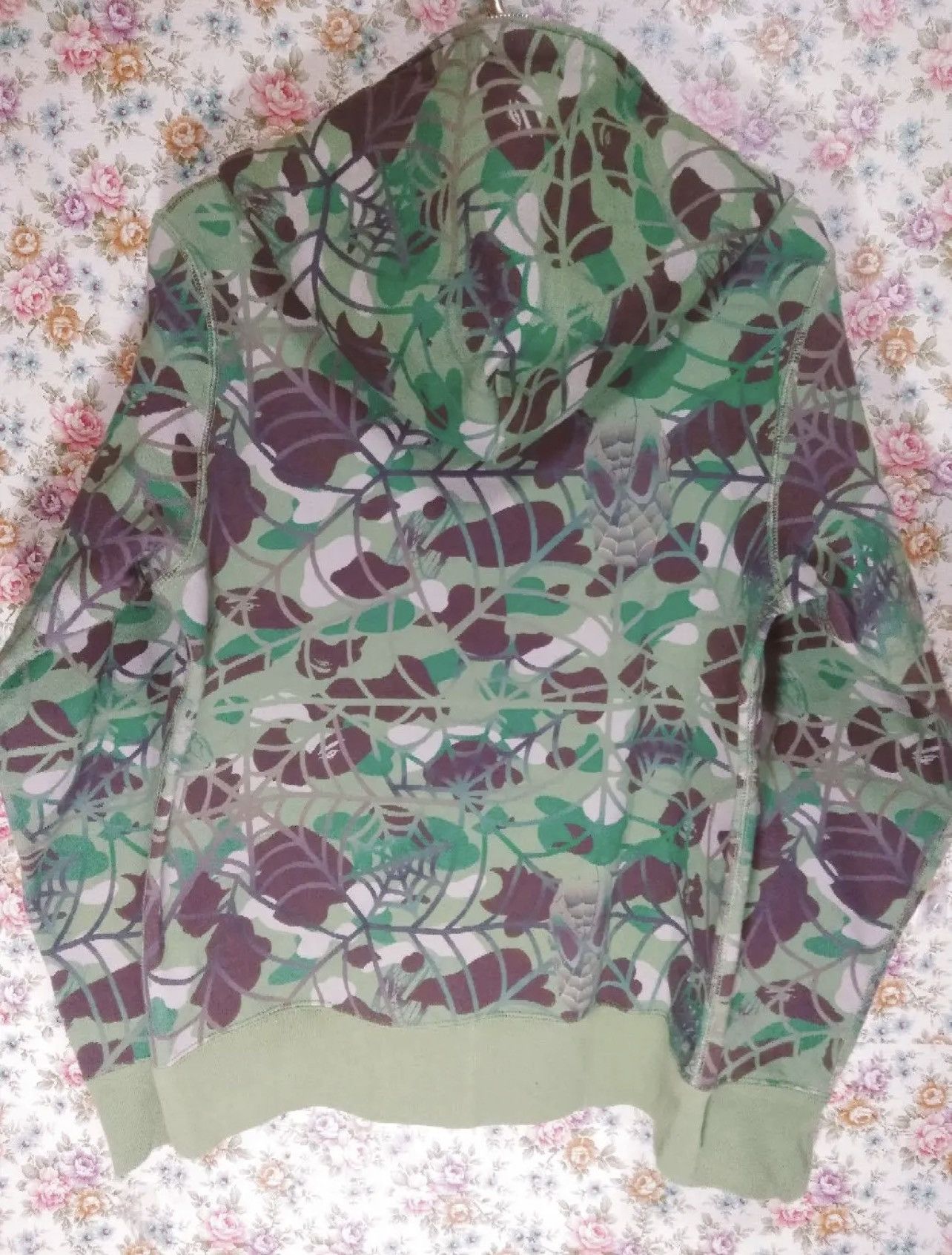 Bape × Marvel Comics Bape x Marvel Comics Spider-Man web camo full zip hoodie Size US M / EU 48-50 / 2 - 5 Thumbnail