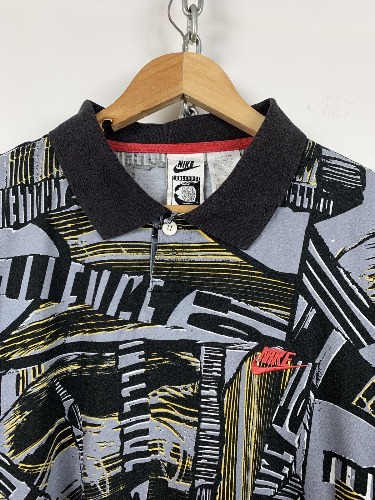 Nike Vintage Nike Challenge Court Polo Shirt Andre Agassi Style Size US L / EU 52-54 / 3 - 6 Thumbnail