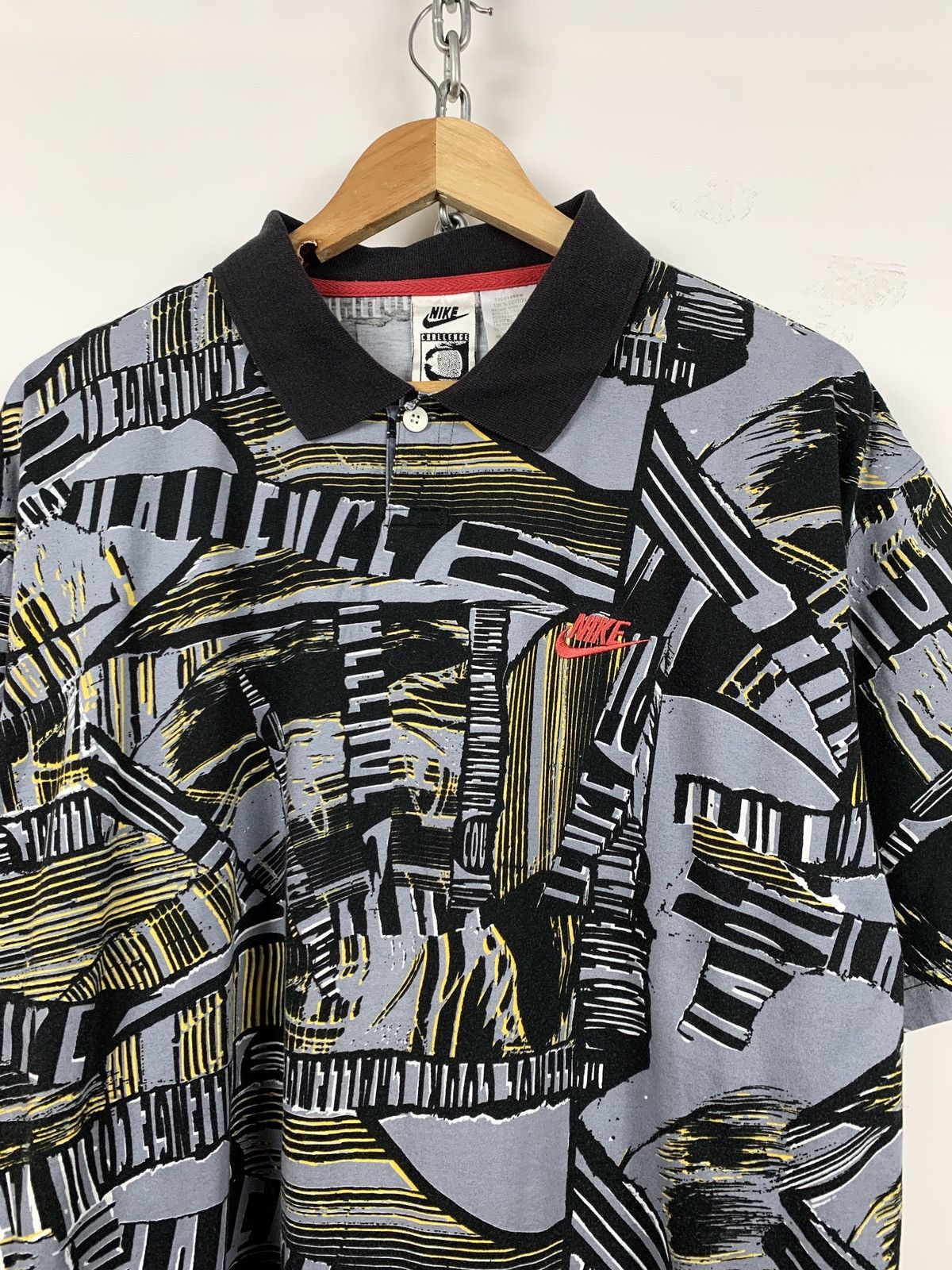 Nike Vintage Nike Challenge Court Polo Shirt Andre Agassi Style Size US L / EU 52-54 / 3 - 5 Thumbnail