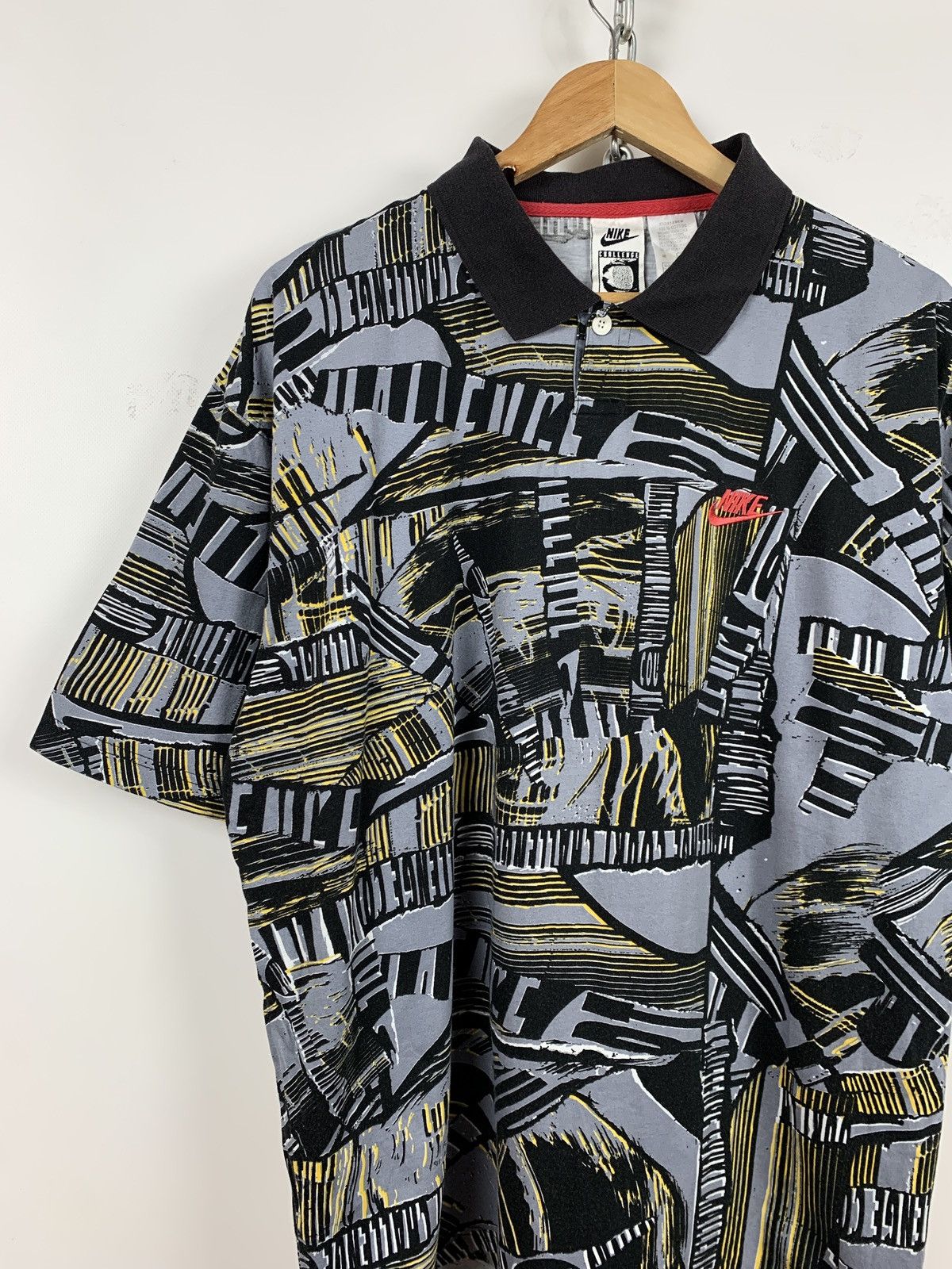 Nike Vintage Nike Challenge Court Polo Shirt Andre Agassi Style Size US L / EU 52-54 / 3 - 3 Thumbnail