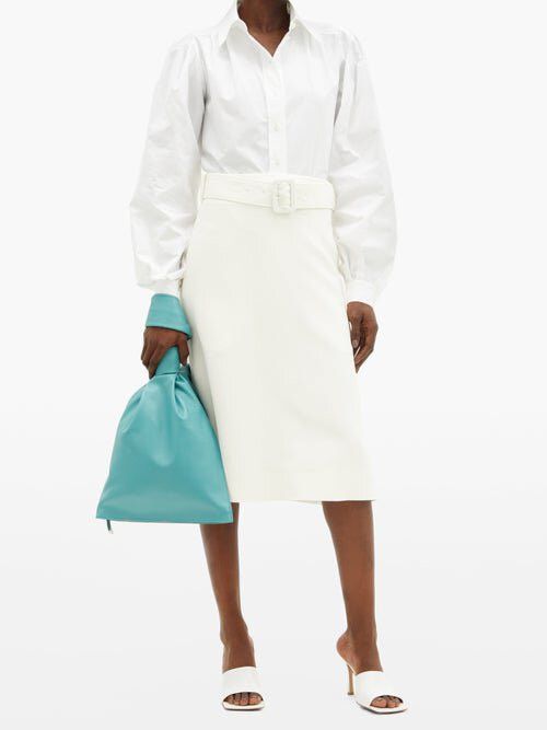 Bottega Veneta BOTTEGA VENETA Twist robin's egg blue leather knotted bag Size ONE SIZE - 2 Thumbnail