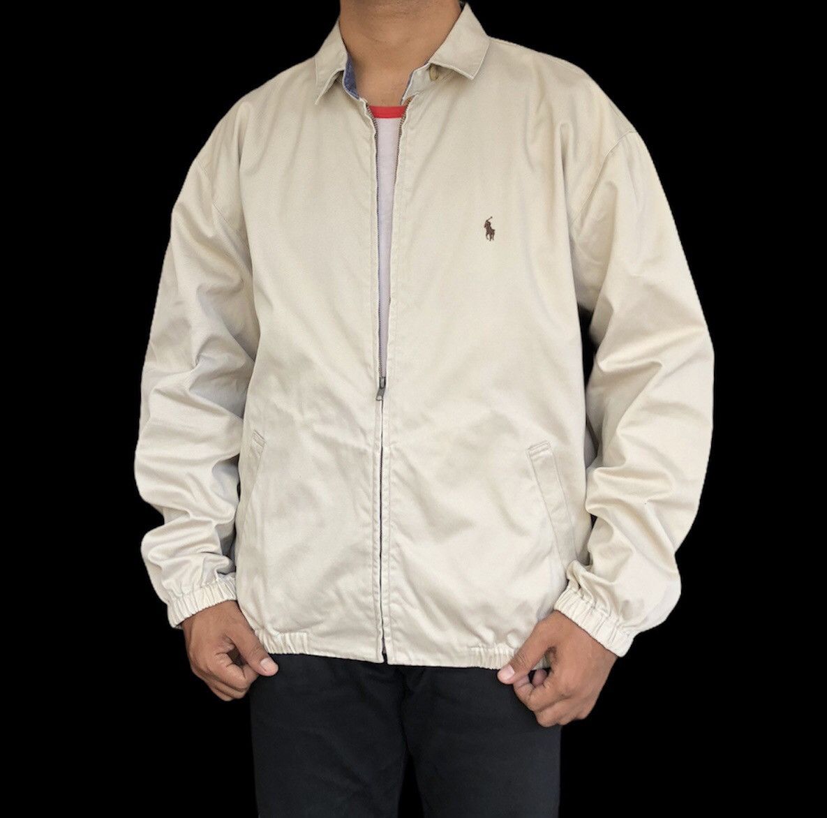 Polo Ralph Lauren Vintage Polo by Ralph Lauren Bomber Jacket USA Size US L / EU 52-54 / 3 - 4 Thumbnail
