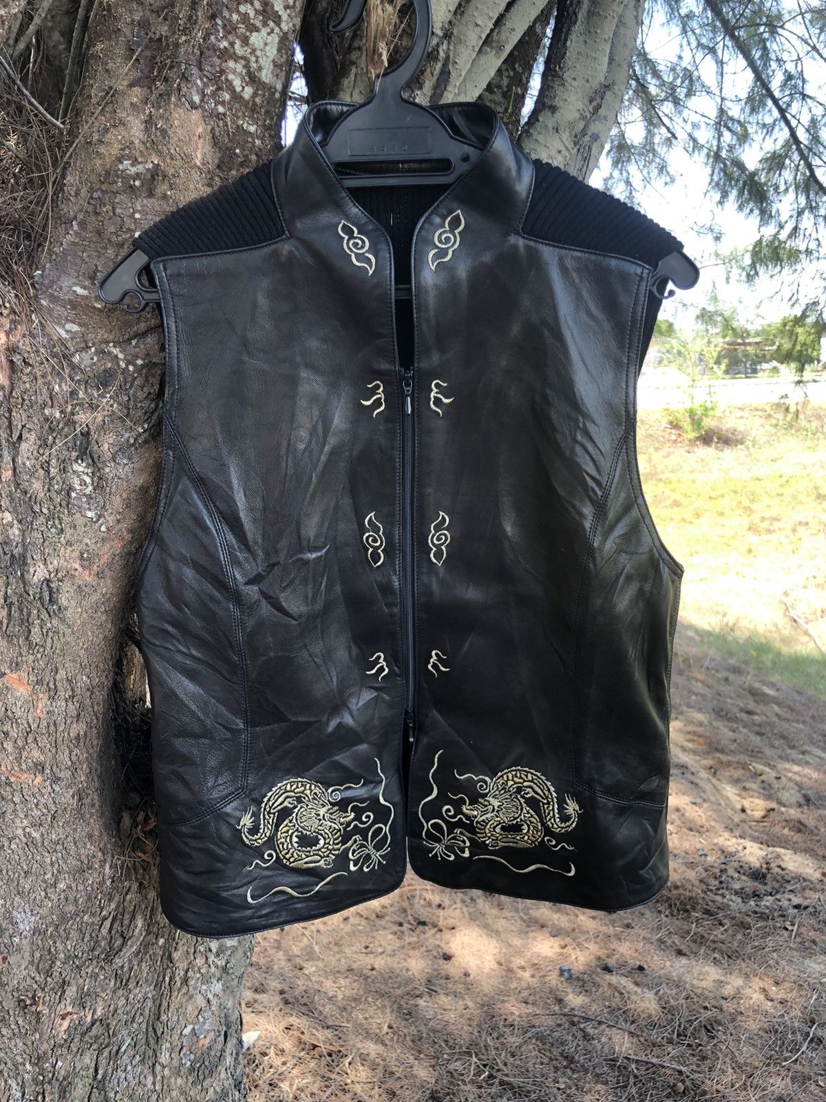 Hiroko Koshino Homme × Japanese Brand Hiroko Koshino vest Gold Dragon embroidery Size US M / EU 48-50 / 2 - 1 Thumbnail