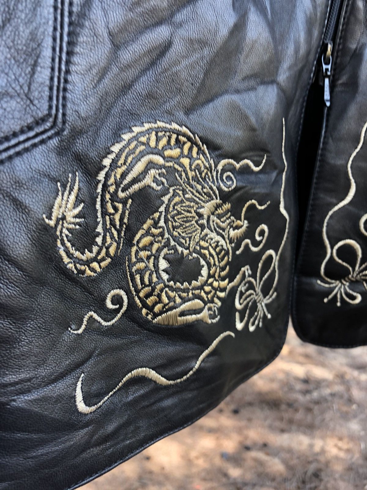 Hiroko Koshino Homme × Japanese Brand Hiroko Koshino vest Gold Dragon embroidery Size US M / EU 48-50 / 2 - 2 Thumbnail