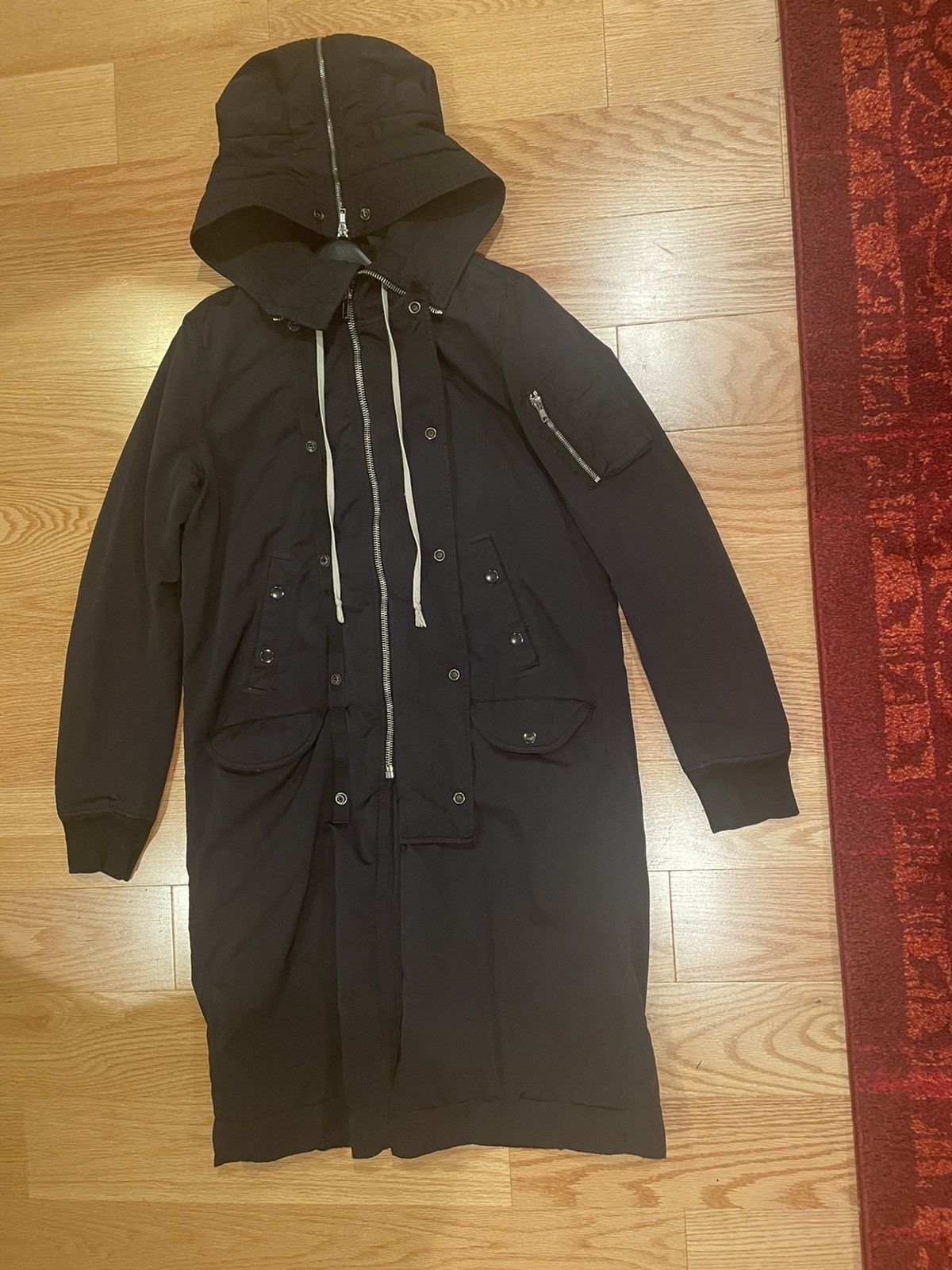Rick Owens Drkshdw Archive F/W13 Exploder Parka Size US S / EU 44-46 / 1 - 1 Thumbnail