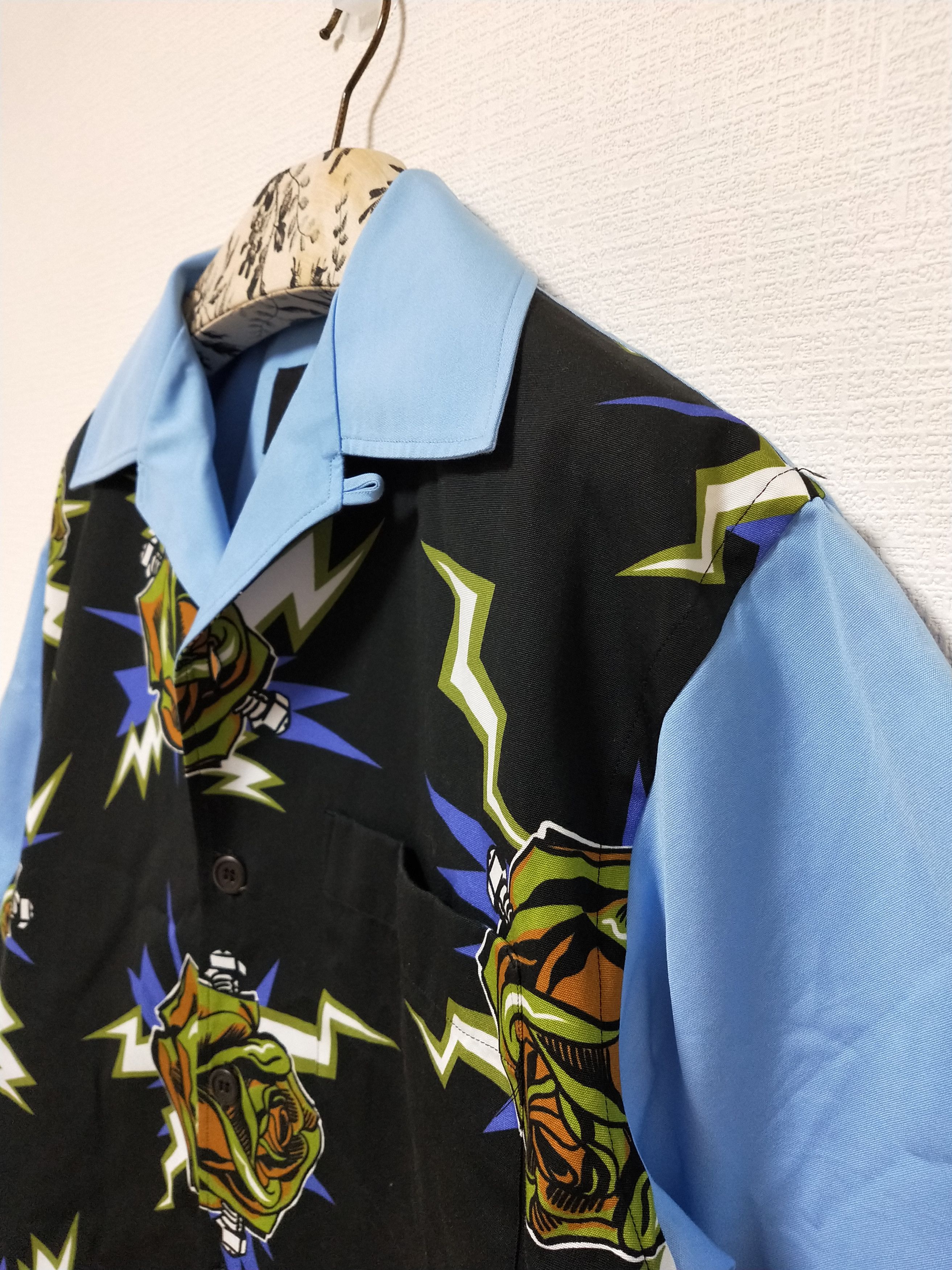 Prada Printed Rose Poplin Shirt Size US M / EU 48-50 / 2 - 3 Thumbnail