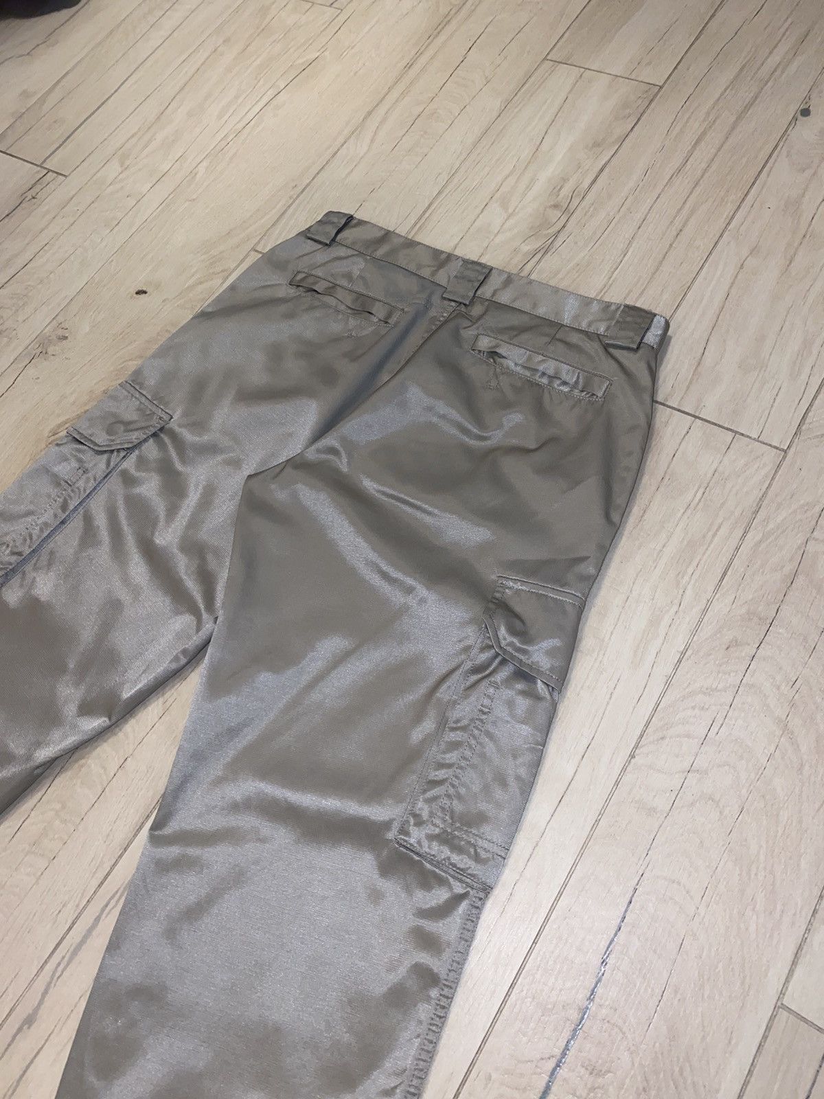 Versace Archive Versace Zipped Champagne Technical Cargo Pants Size US 30 / EU 46 - 10 Thumbnail