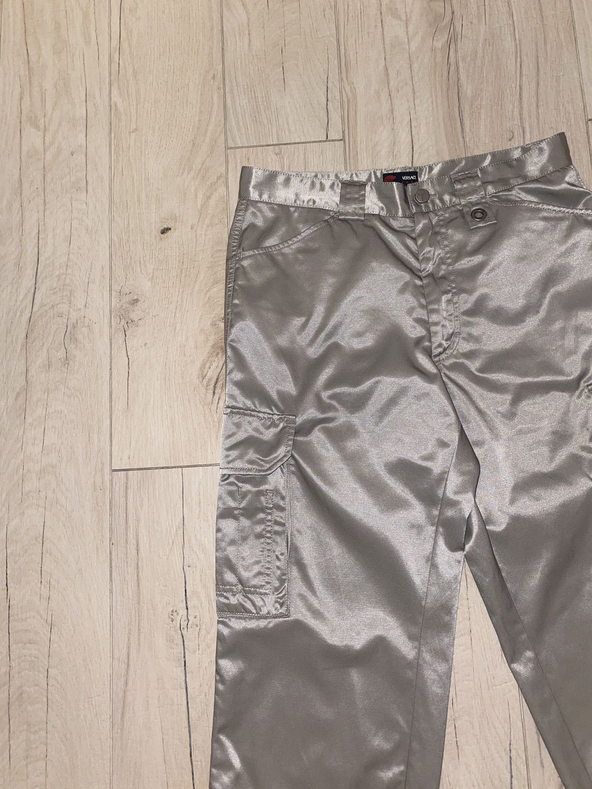 Versace Archive Versace Zipped Champagne Technical Cargo Pants Size US 30 / EU 46 - 5 Thumbnail