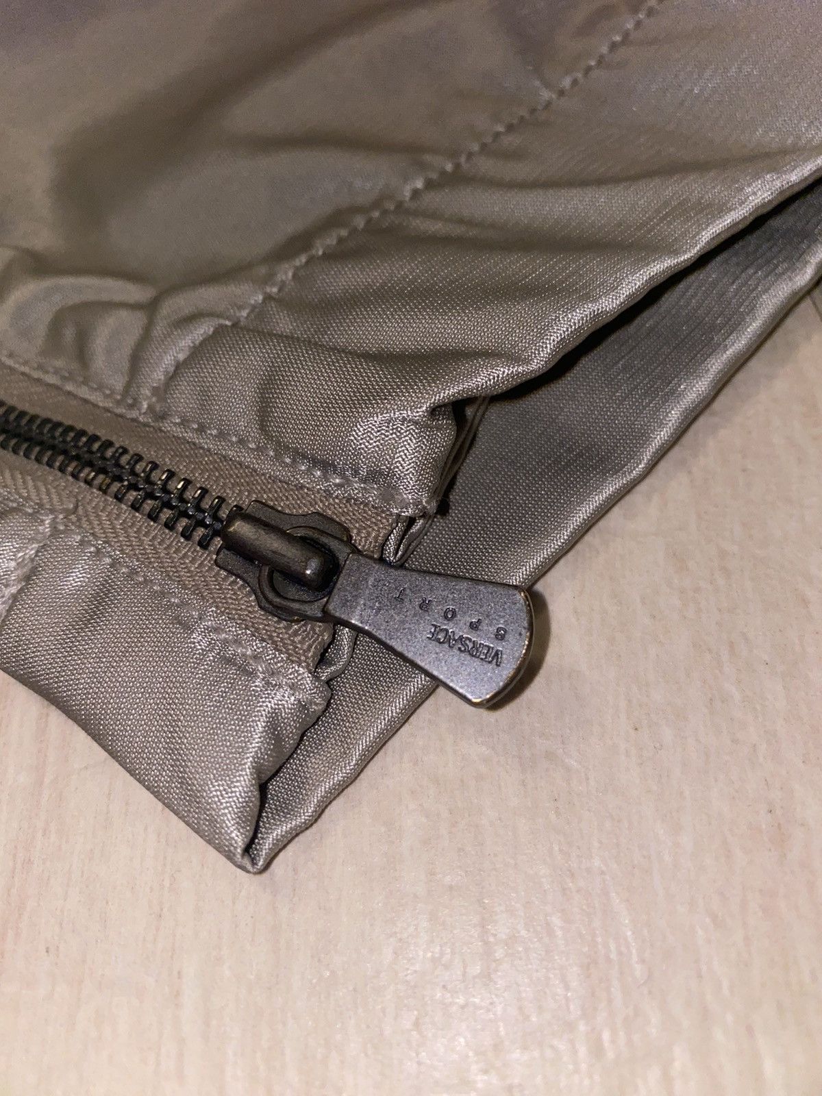 Versace Archive Versace Zipped Champagne Technical Cargo Pants Size US 30 / EU 46 - 12 Thumbnail
