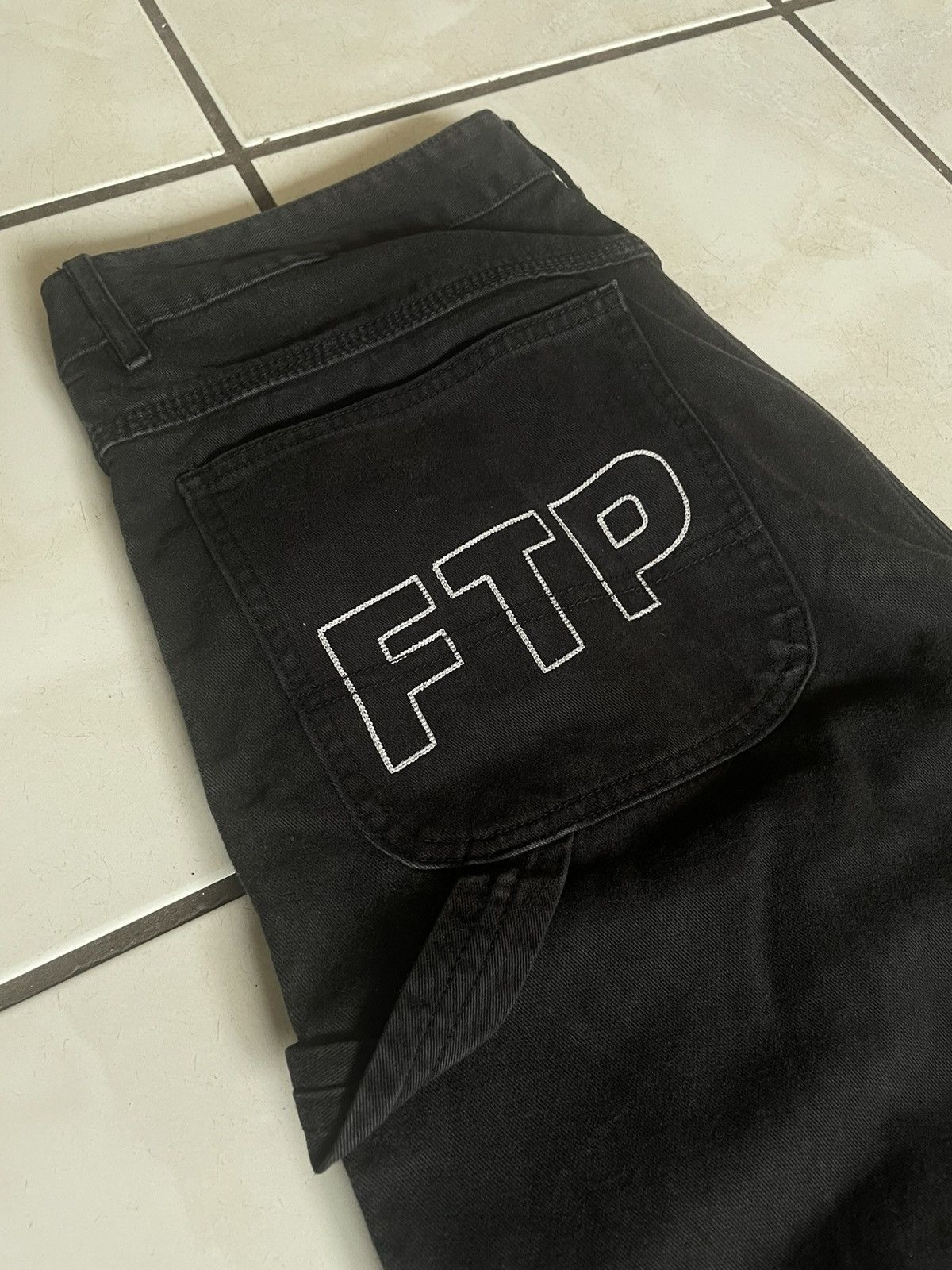 FTP Archive Denim Pant Black