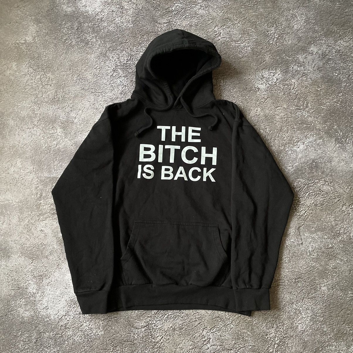 Vintage Vintage Y2K Graphic Hoodie Black The Bitch Is Back Rave M Size US M / EU 48-50 / 2 - 3 Thumbnail