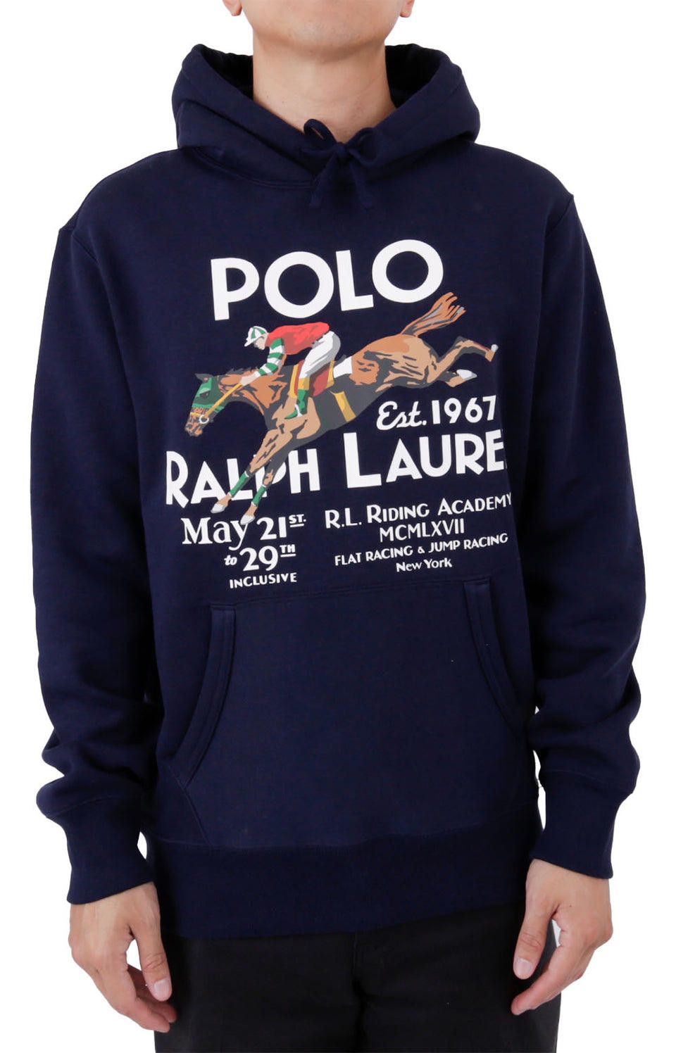 POLO RALPH LAUREN Men's Pony Fleece Hoodie Sweatshirt
