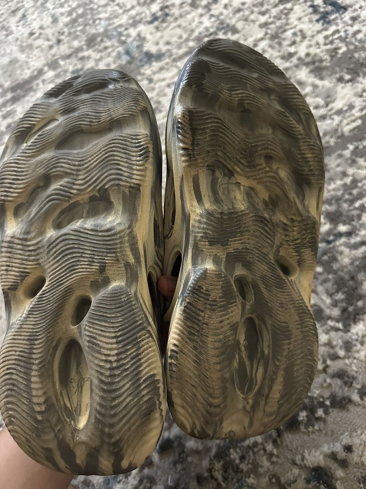 Adidas × Kanye West Yeezy Foam Runners MXT Moon Grey Size US 10 / EU 43 - 6 Thumbnail