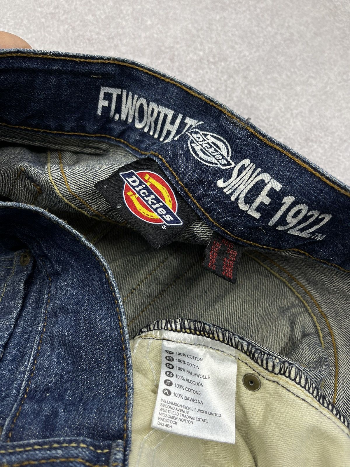 Dickies × Vintage Vintage Dickies Denim Jeans Carhartt Style Y2K Size US 34 / EU 50 - 11 Thumbnail