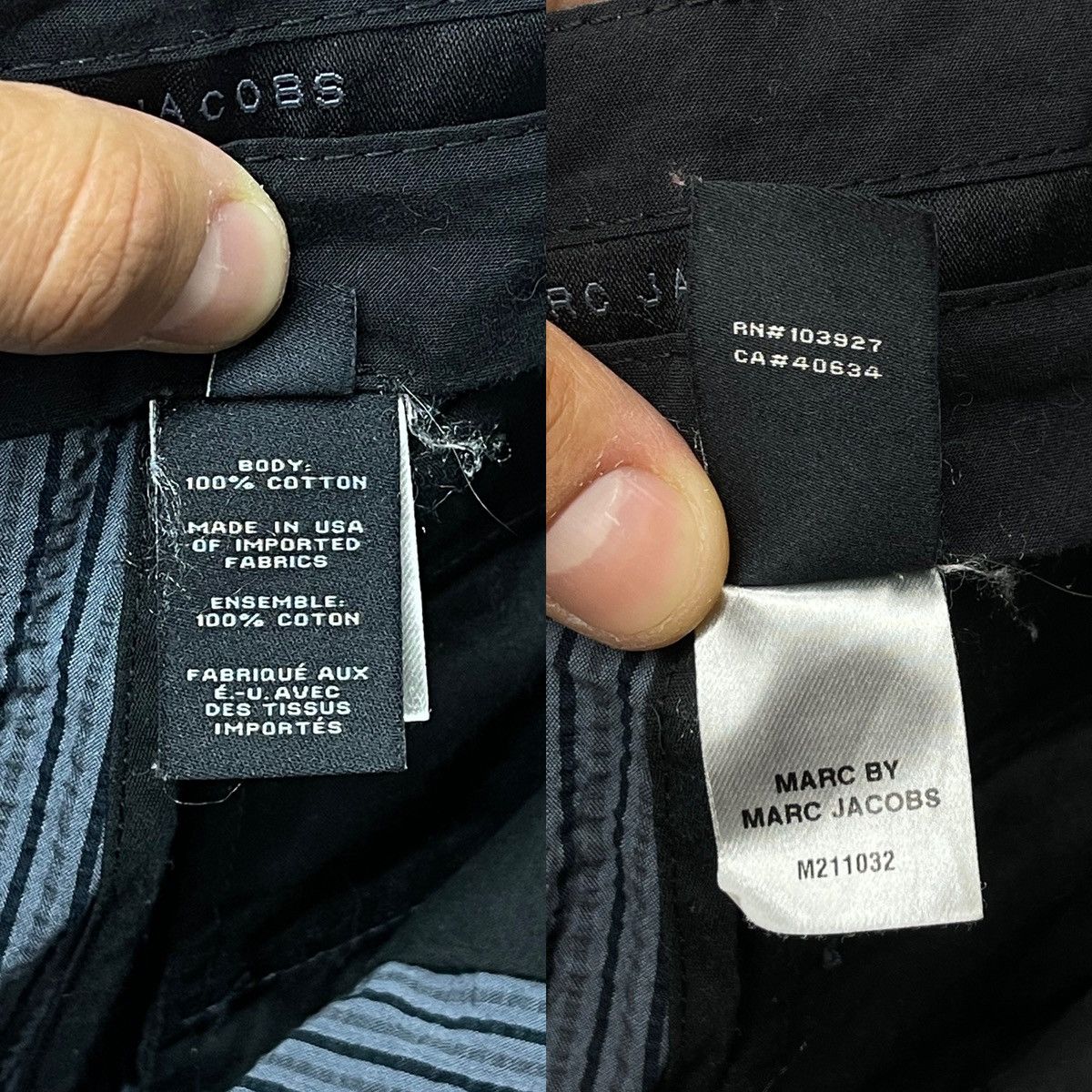 Marc Jacobs Marc By Marc Jacobs Stripped Shorts Size US 34 / EU 50 - 9 Thumbnail