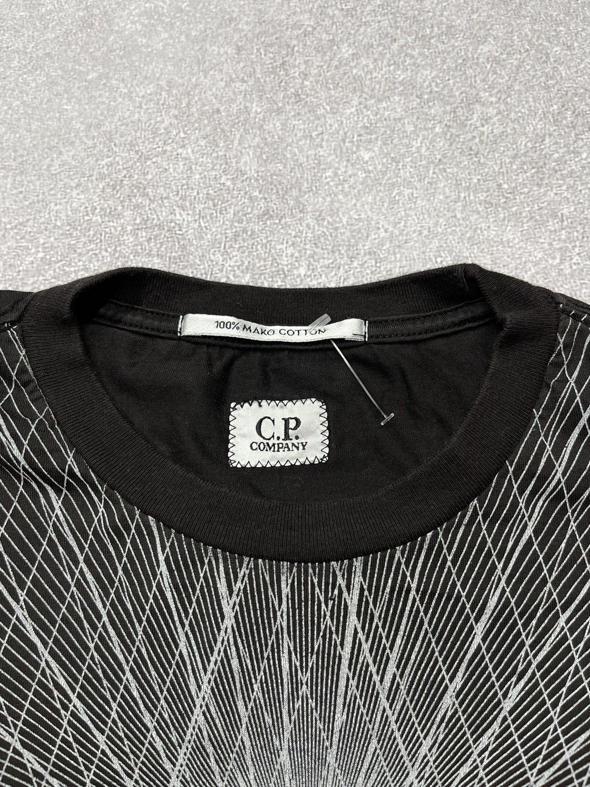 C.P. Company × Vintage C.P. Company Laser Print t-shirt mens Streetwear Y2K Size US M / EU 48-50 / 2 - 7 Thumbnail